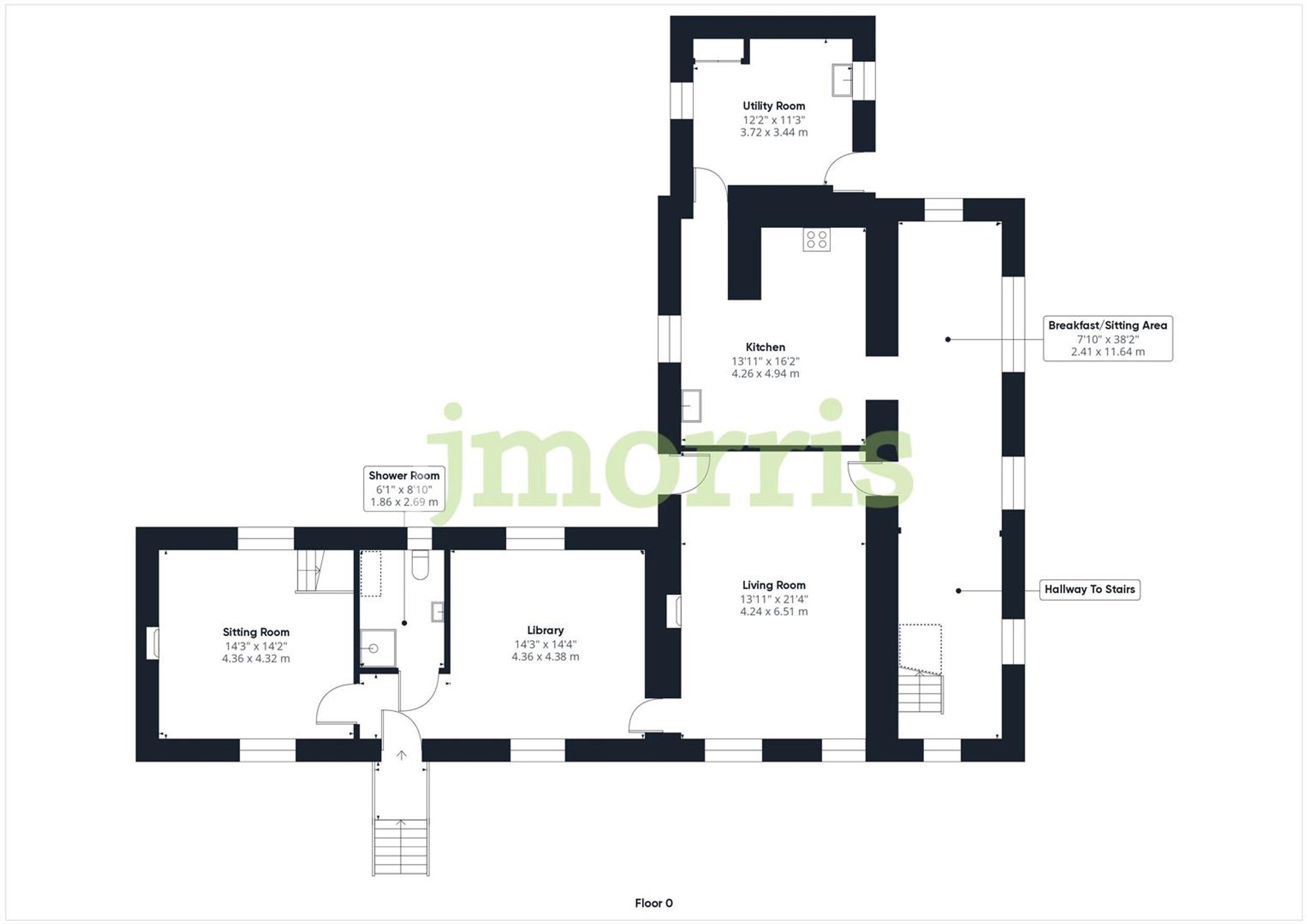 Floorplan for Llanddewi Velfrey, Narberth, SA67