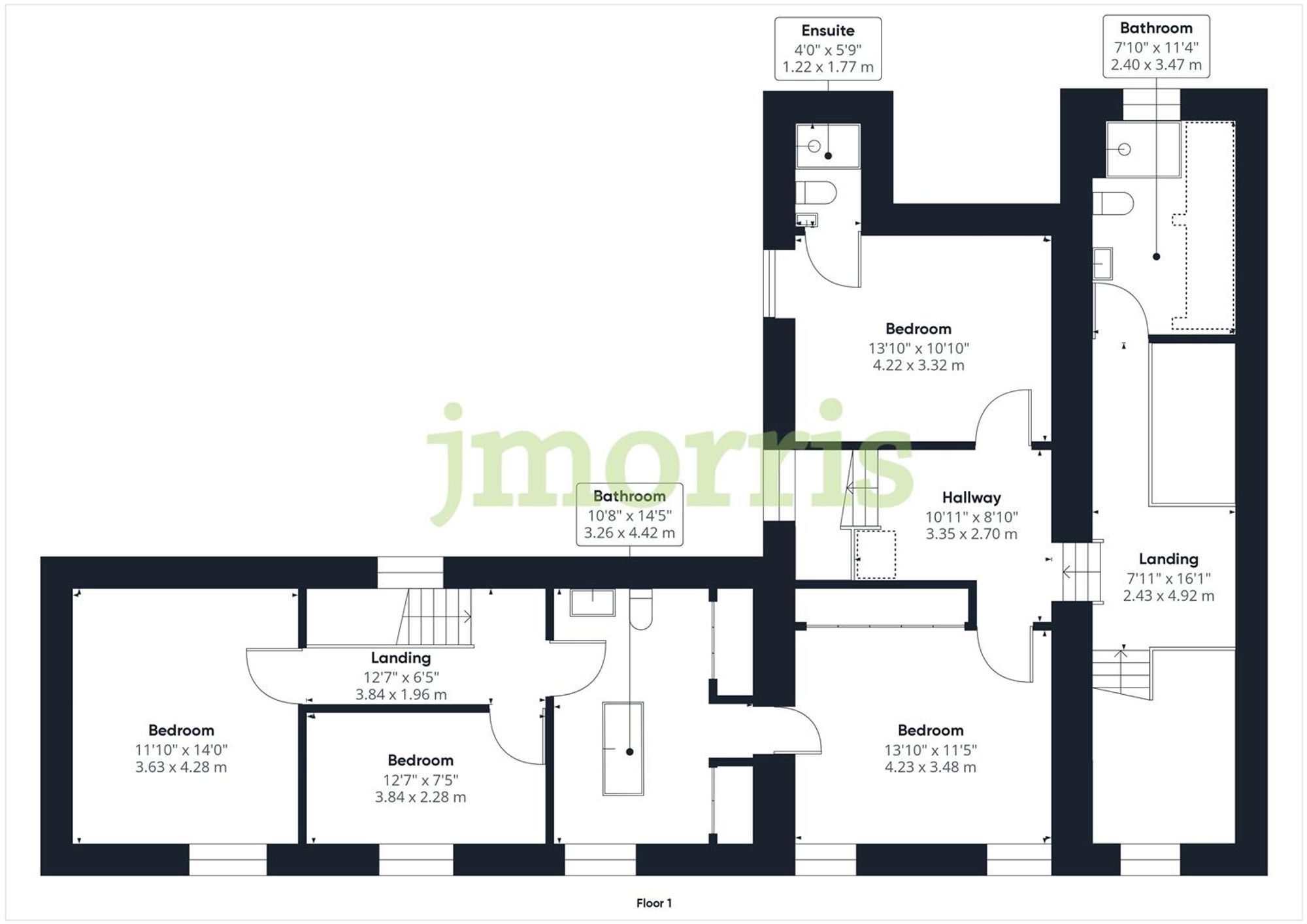 Floorplan for Llanddewi Velfrey, Narberth, SA67