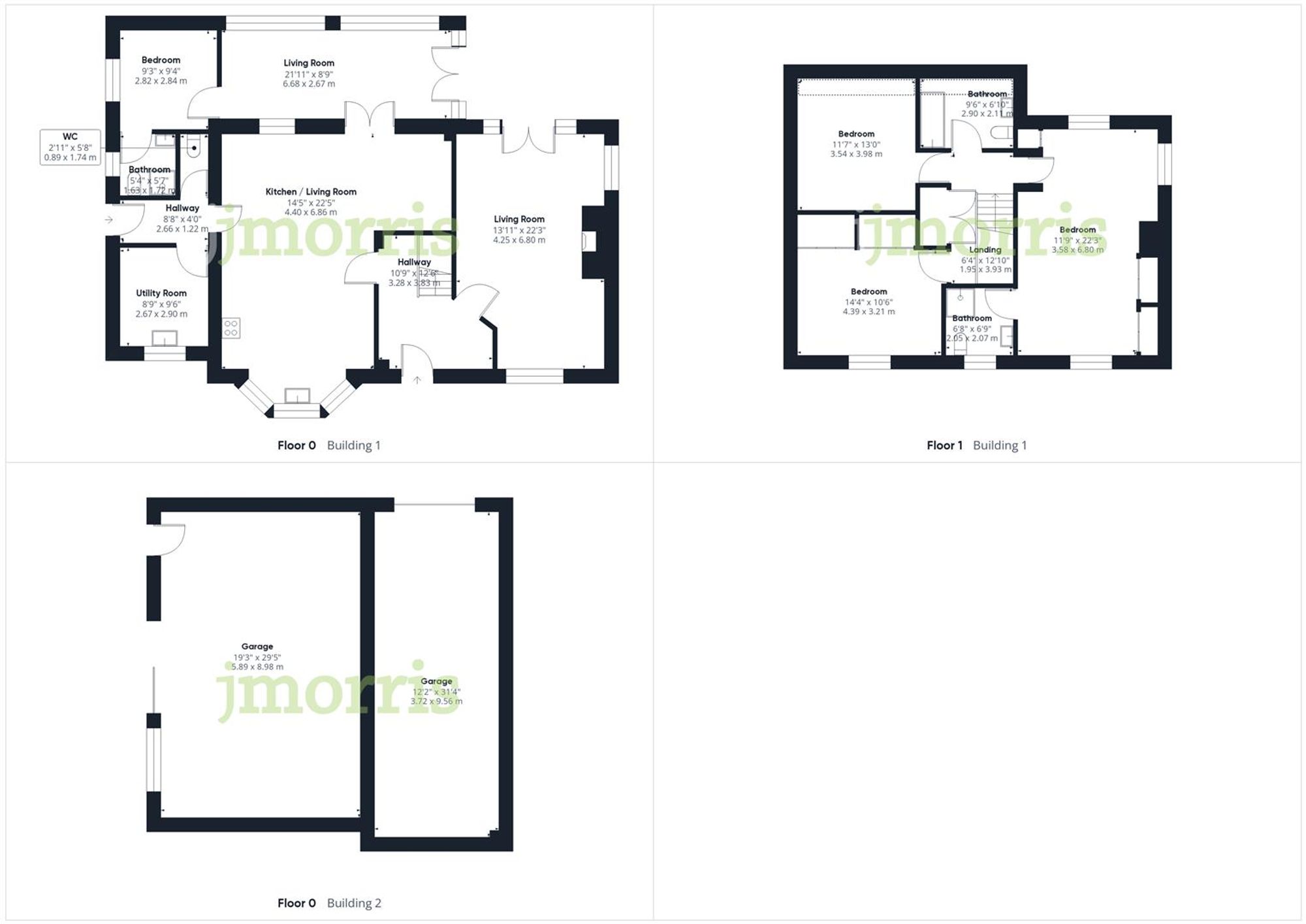 Floorplan for Lon Yr Ysgol, Blaenporth, SA43