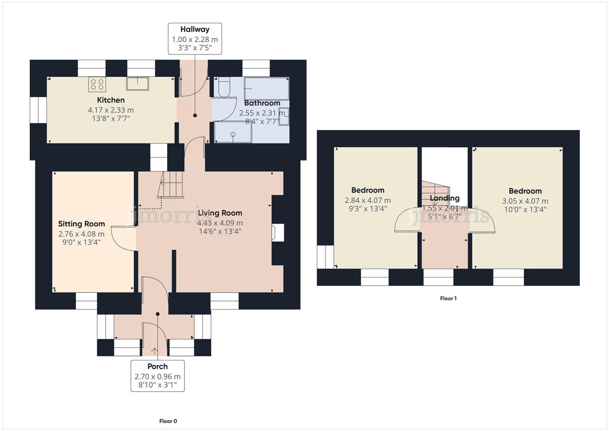 Floorplan for Aberporth, Cardigan, SA43
