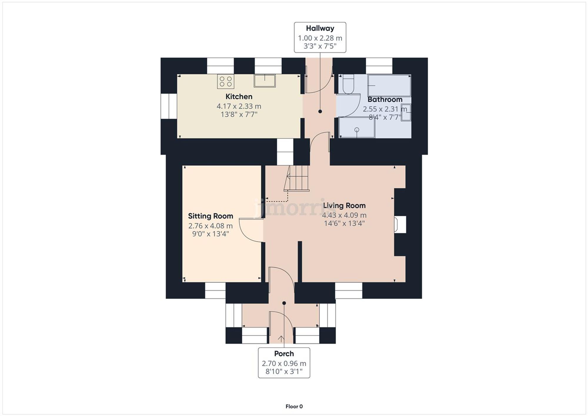 Floorplan for Aberporth, Cardigan, SA43