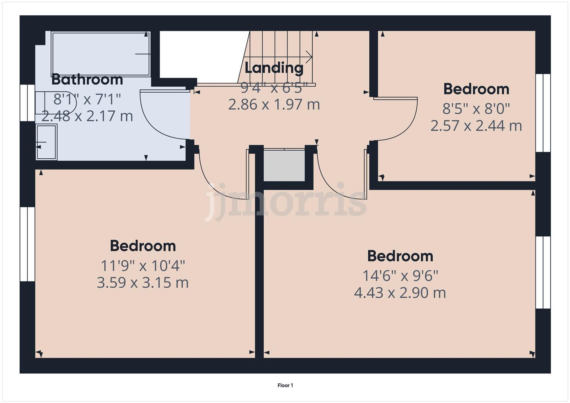 Floorplan for Blaen Treweryll, Blaenffos, SA37