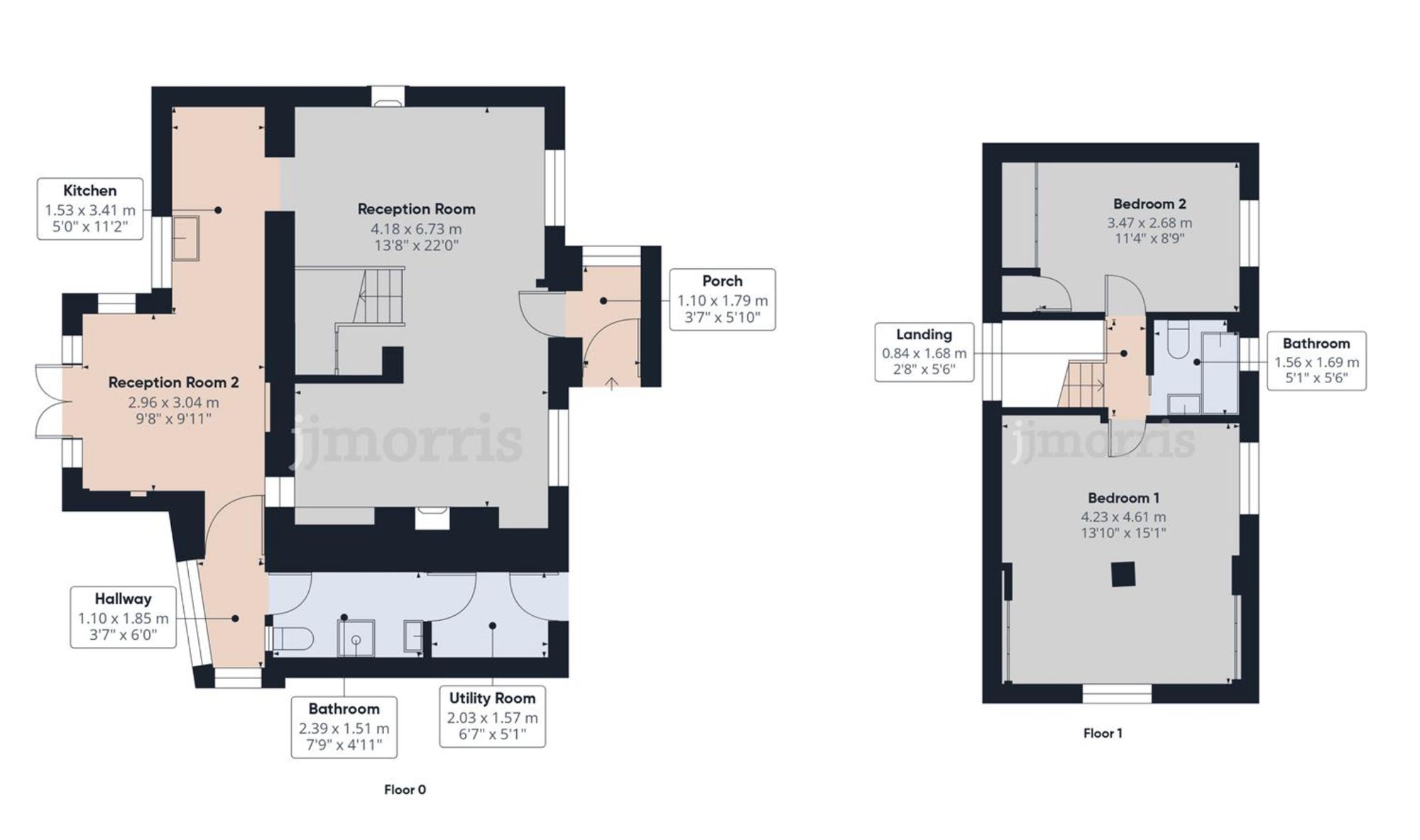 Floorplan for Orchard Row, Llangwm, SA62
