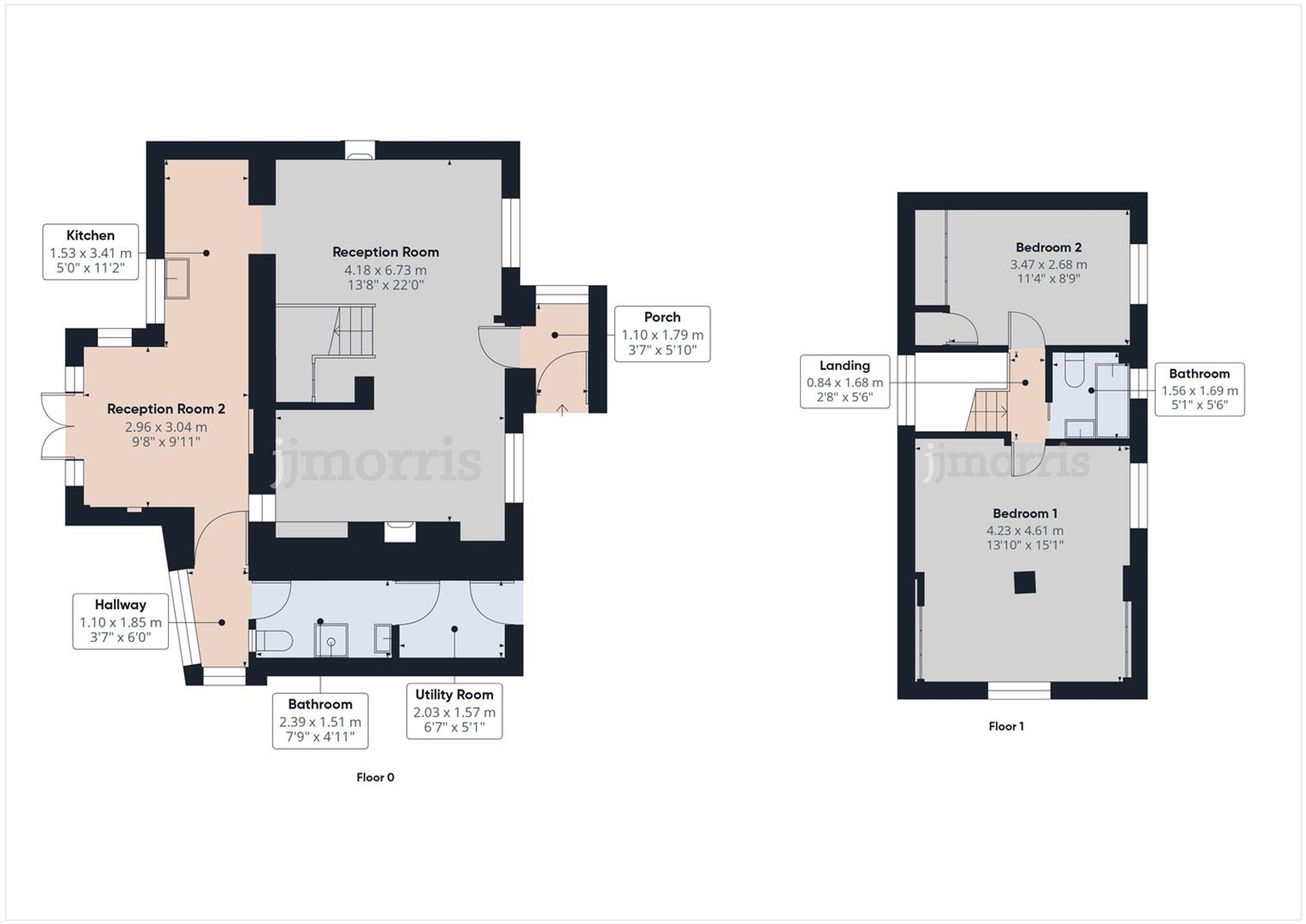 Floorplan for Orchard Row, Llangwm, SA62