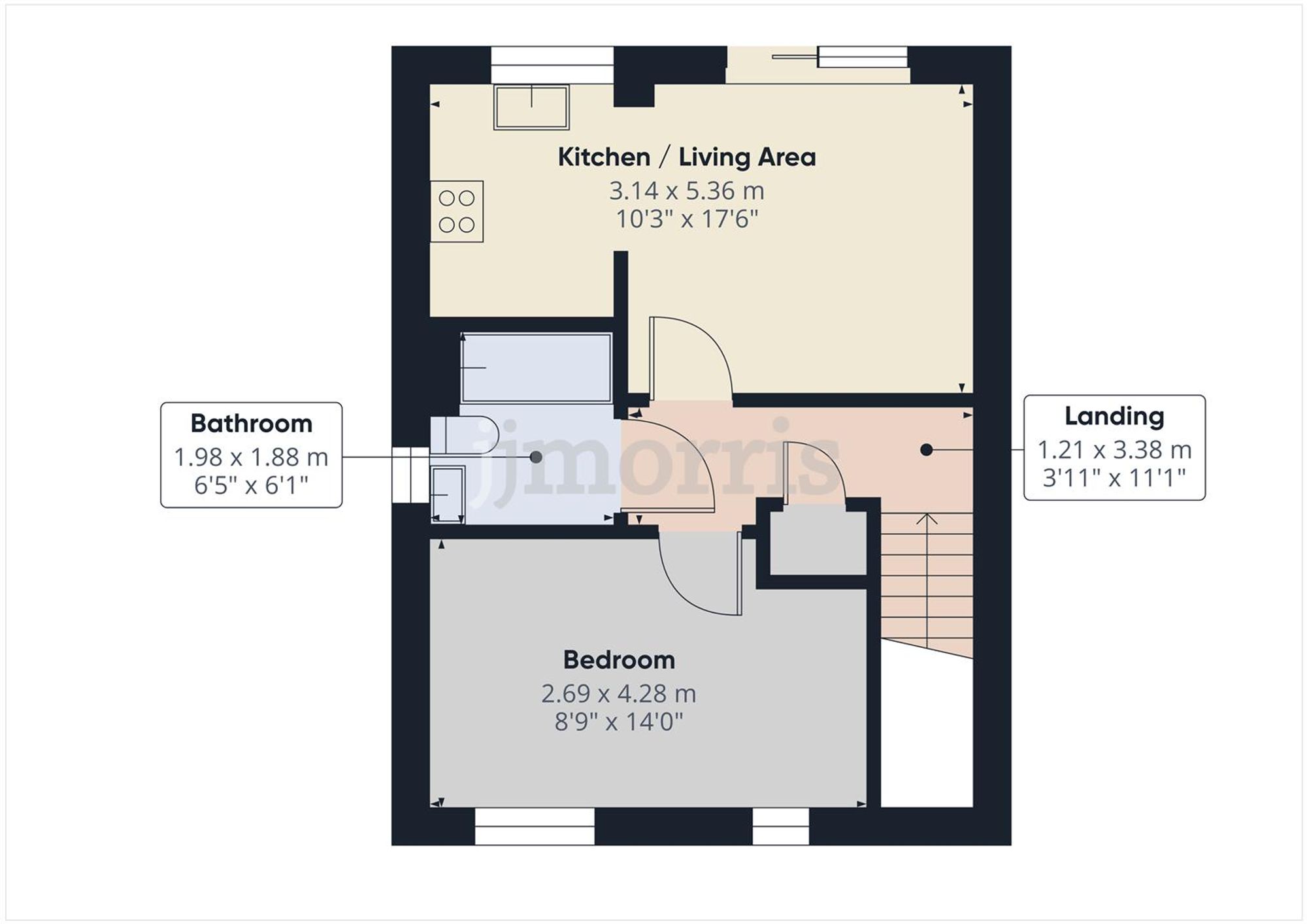 Floorplan for Tasker Way, Haverfordwest, SA61