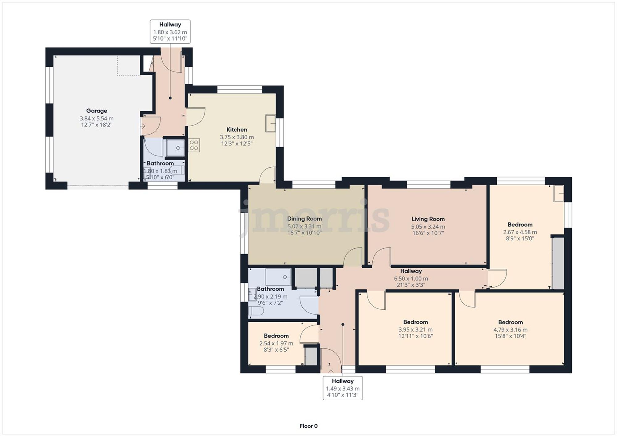 Floorplan for Beulah, Newcastle Emlyn, SA38