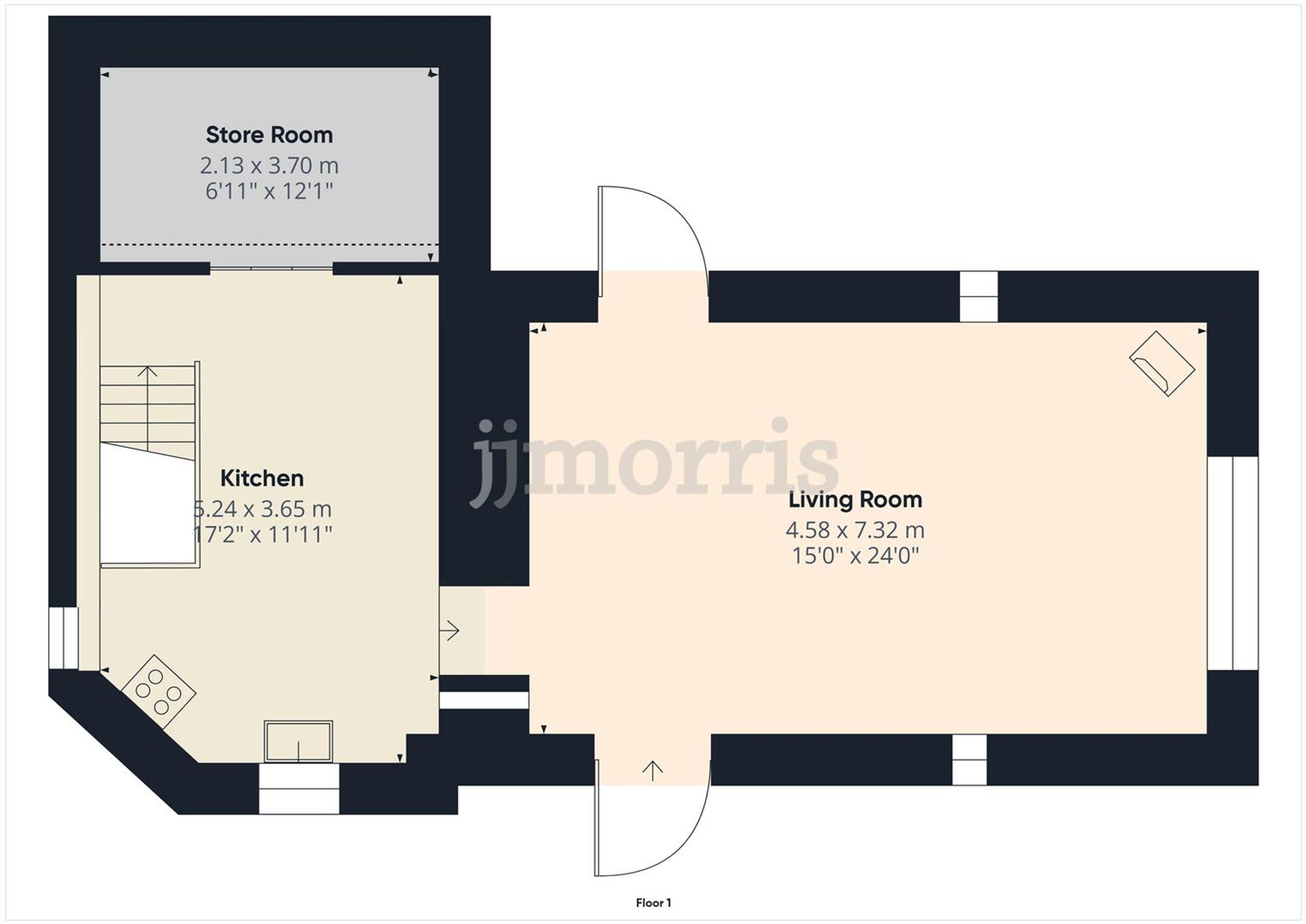 Floorplan for Cwmeog Farm, Felindre, SA41