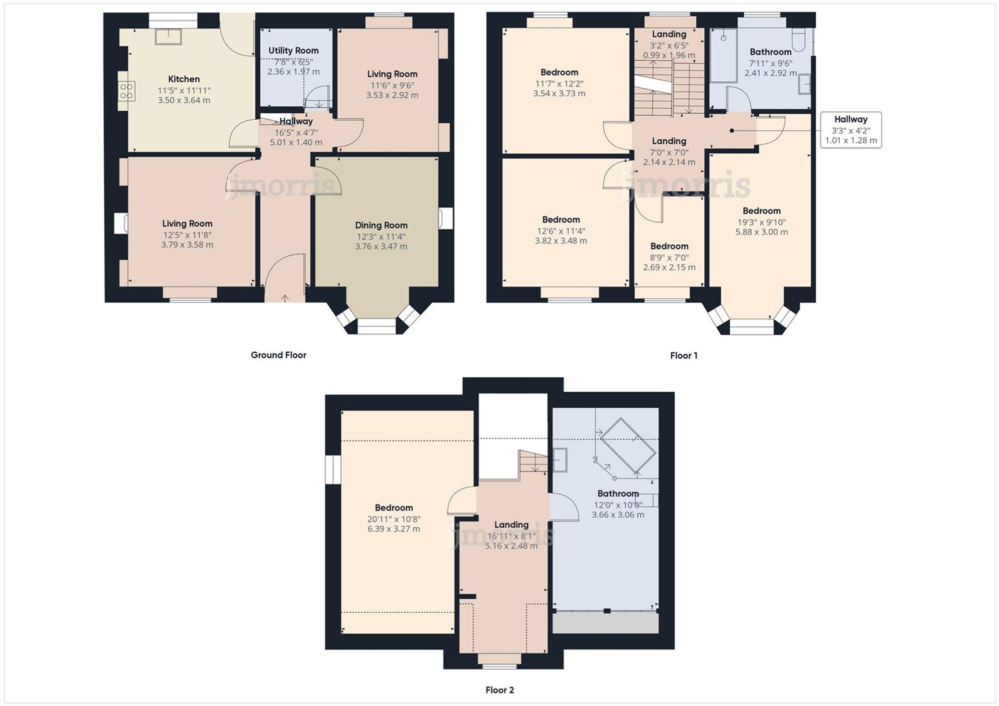Floorplan for Dinas Cross, Newport, SA42
