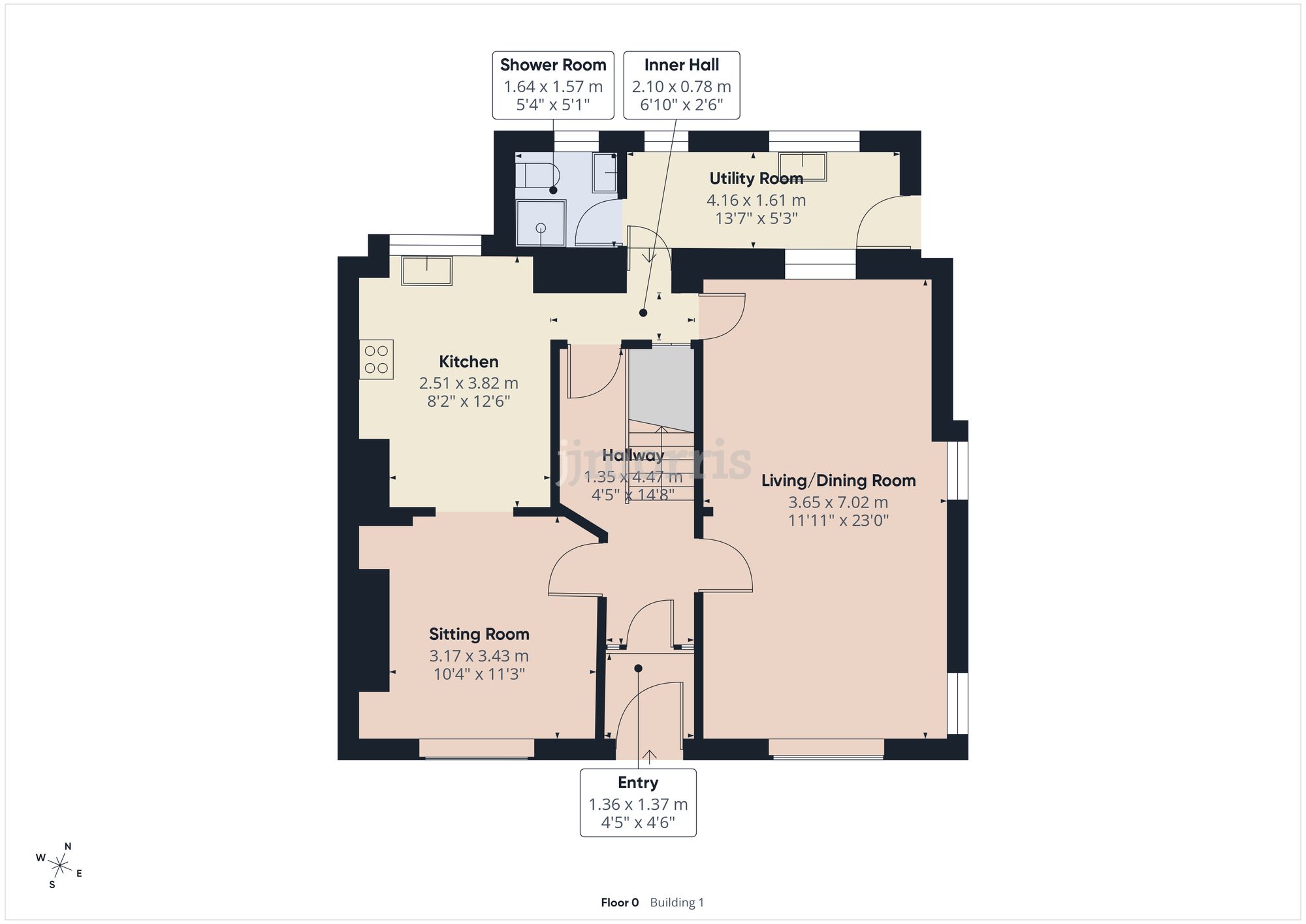 Floorplan for Cnwce, Cilgerran, SA43