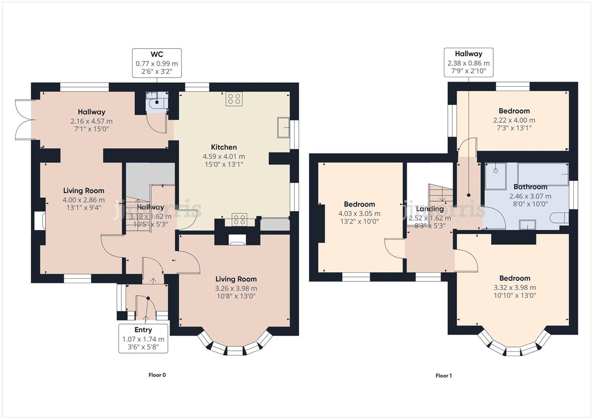 Floorplan for Dwrbach, Fishguard, SA65