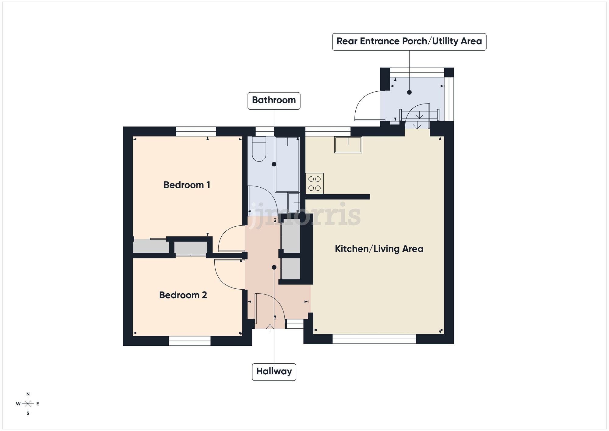 Floorplan for Dinas Cross, Newport, SA42