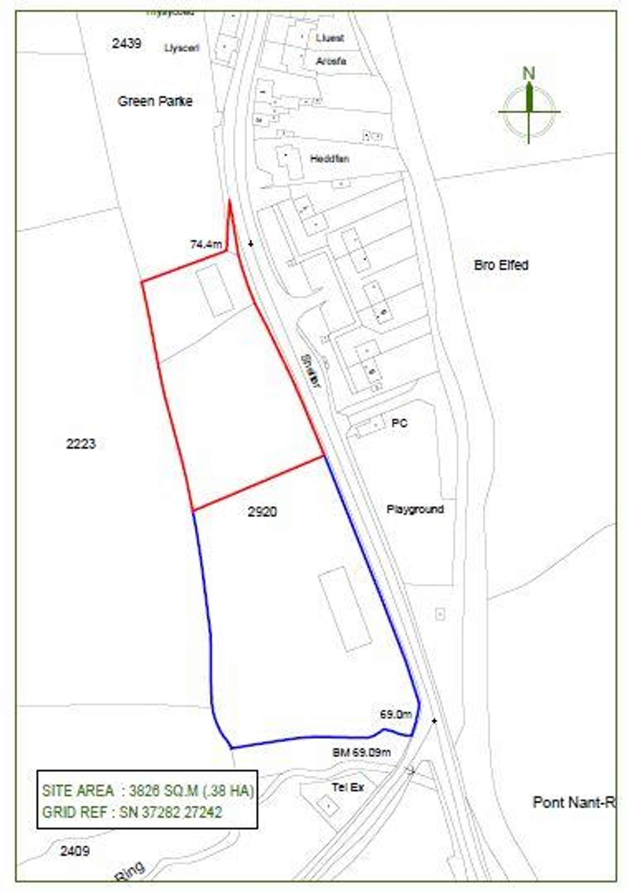 Floorplan for Bro Elfed, Cynwyl Elfed, SA33