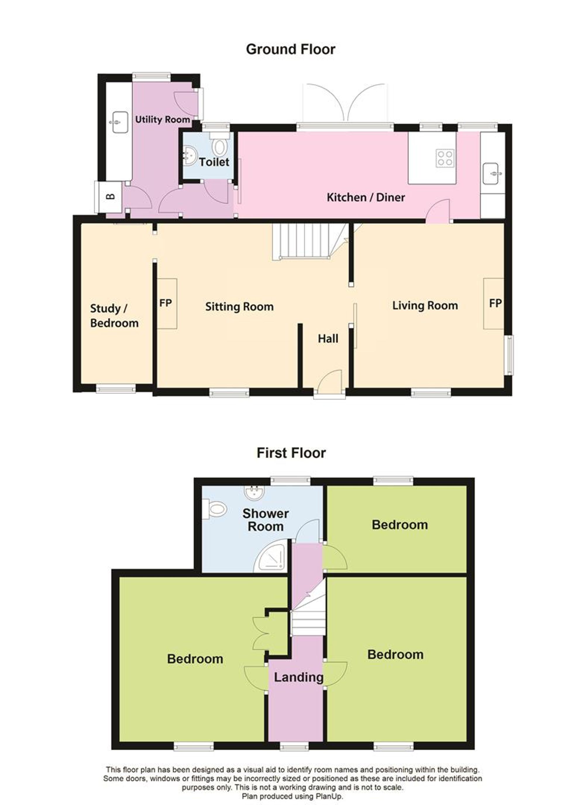 Floorplan for Ffordd Y Felin, Trefin, SA62
