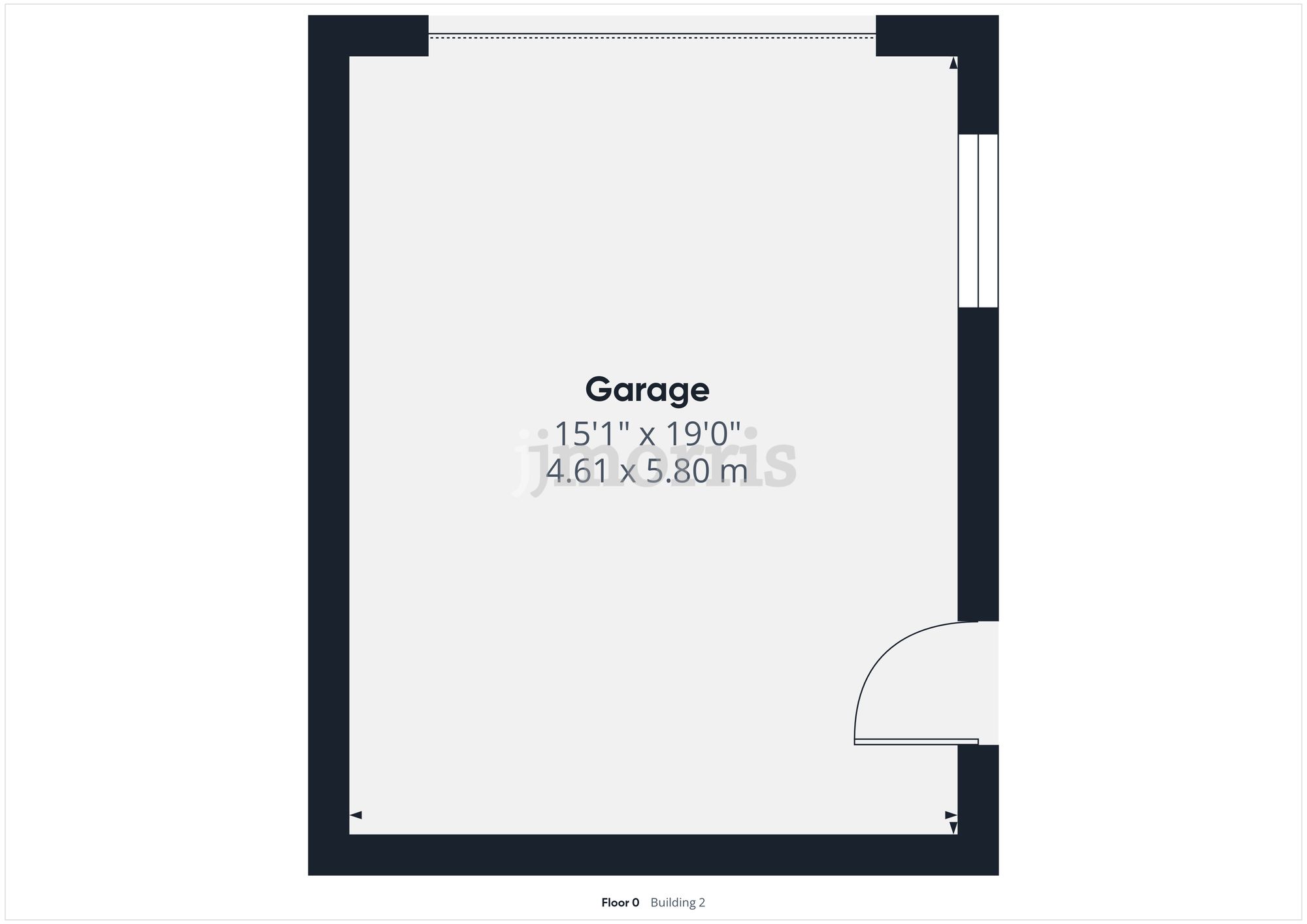Floorplan for Caeberllan, Adpar, SA38