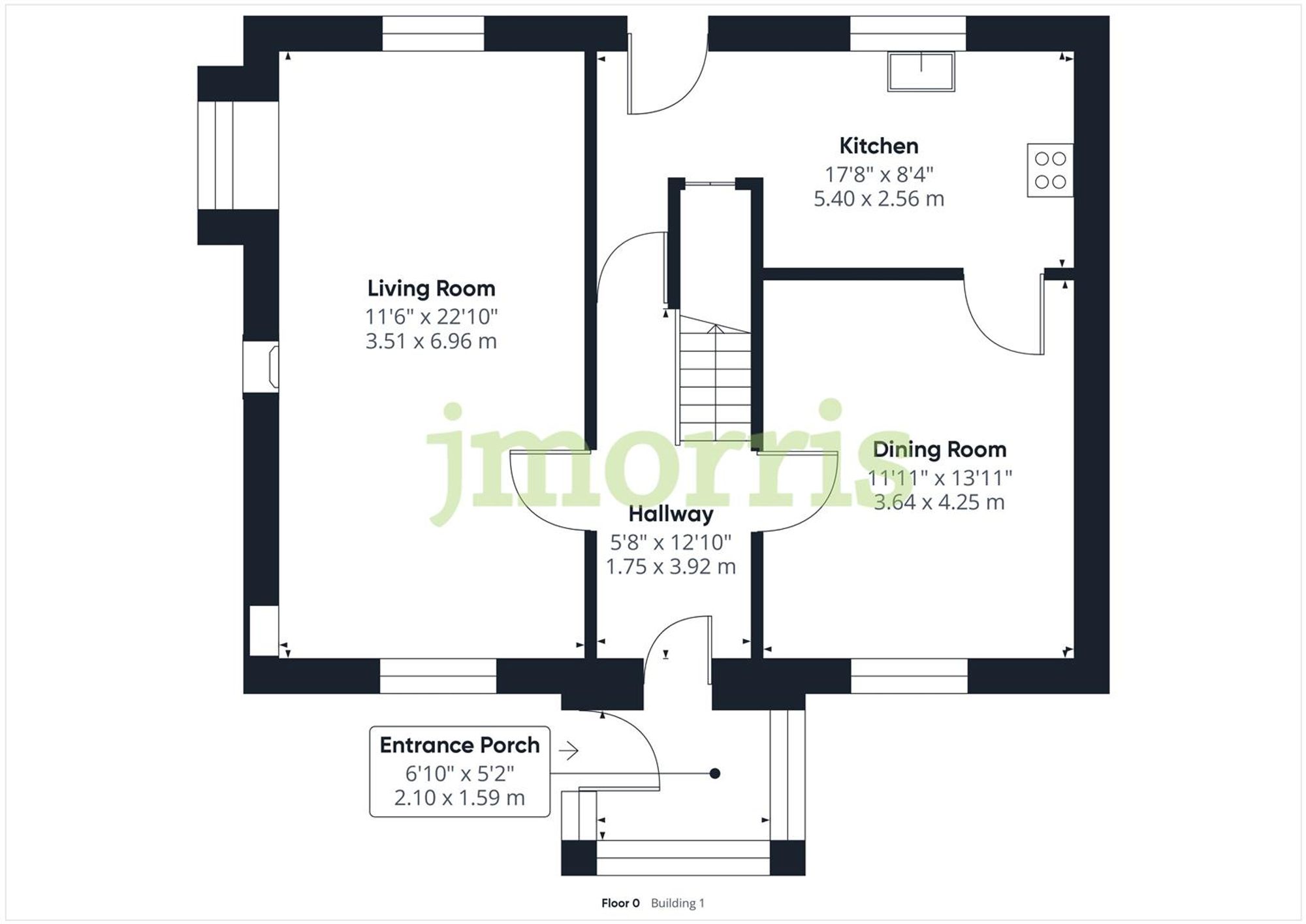 Floorplan for St. Clears, Carmarthen, SA33