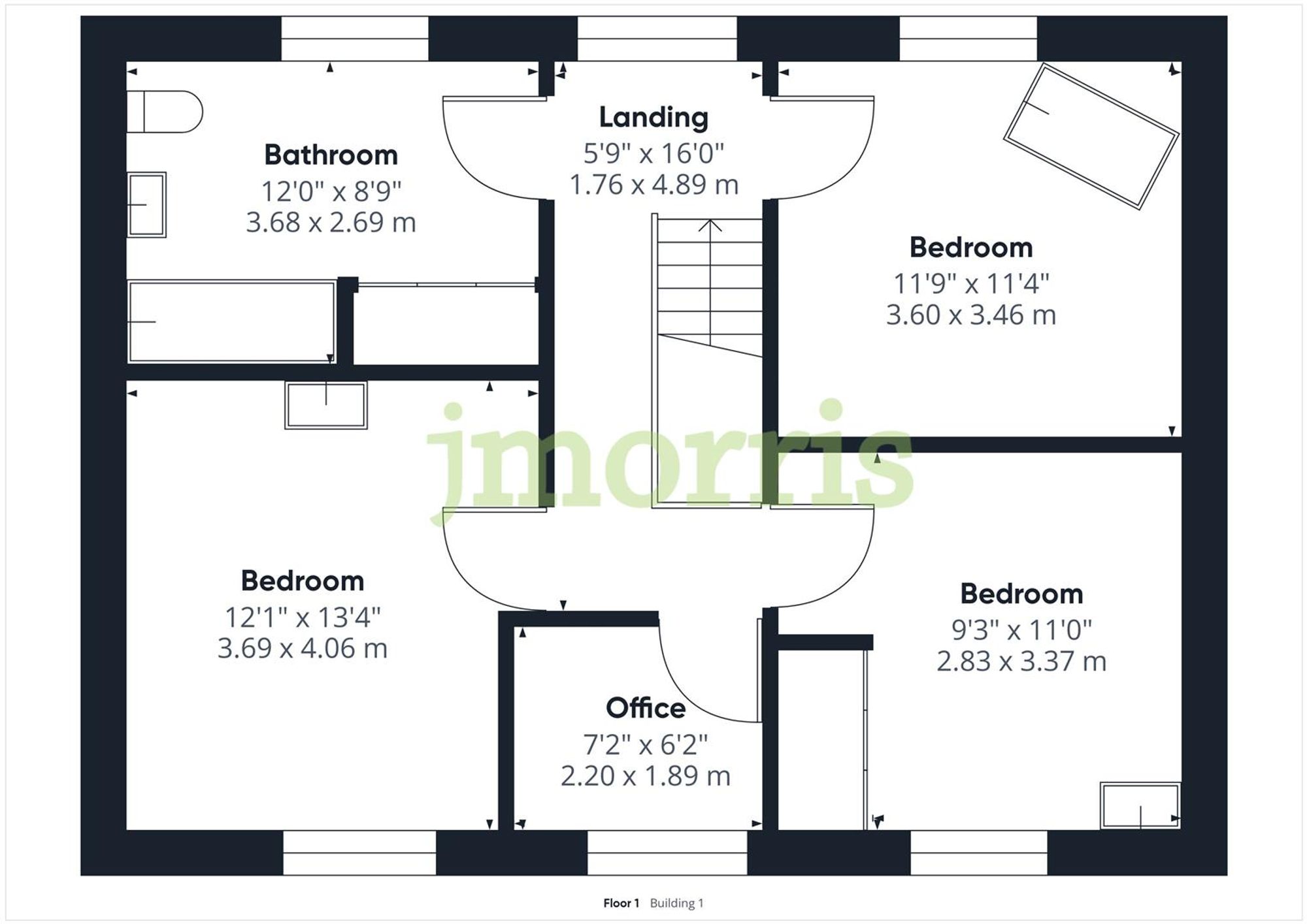 Floorplan for St. Clears, Carmarthen, SA33