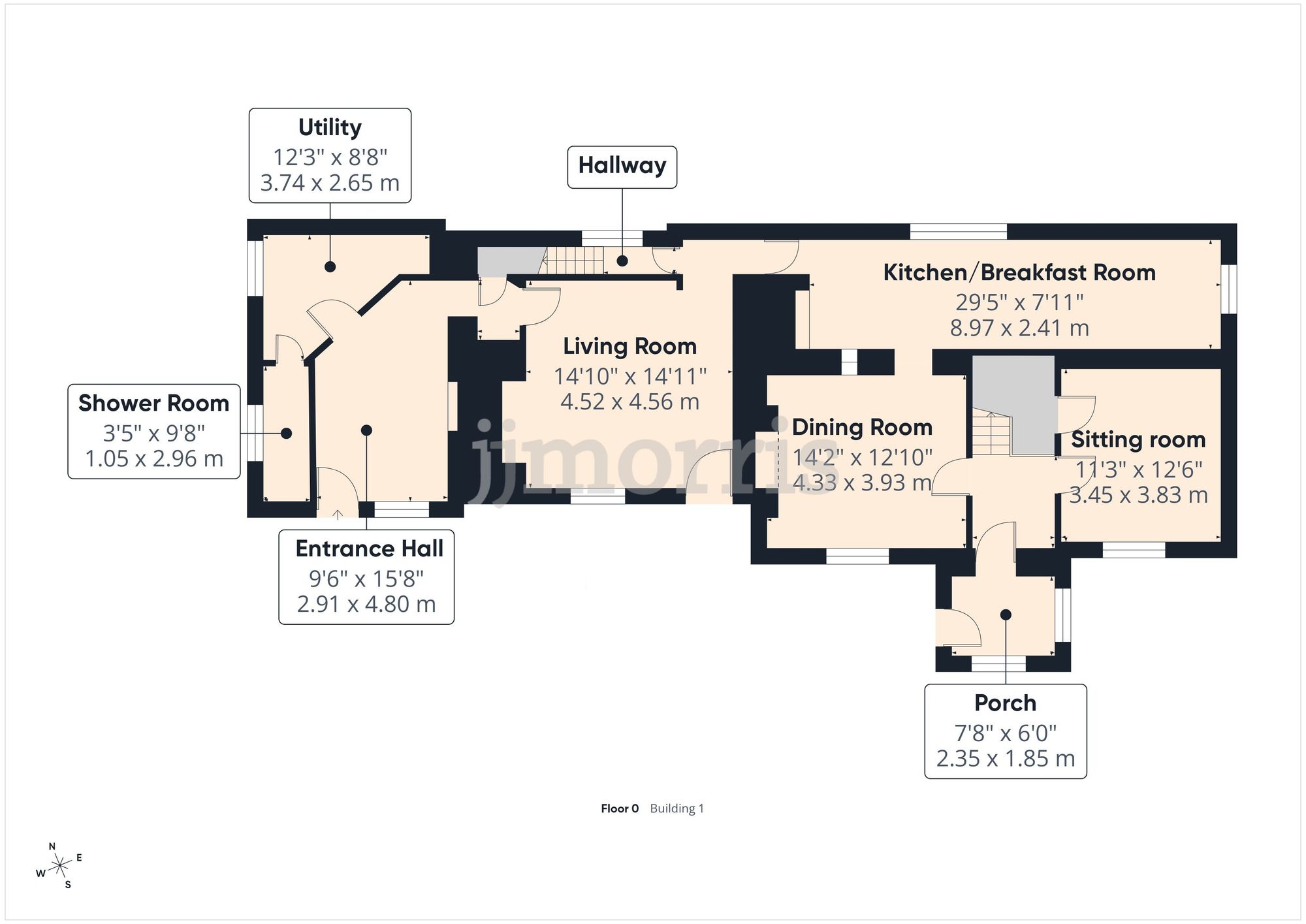 Floorplan for Laugharne, Carmarthen, SA33