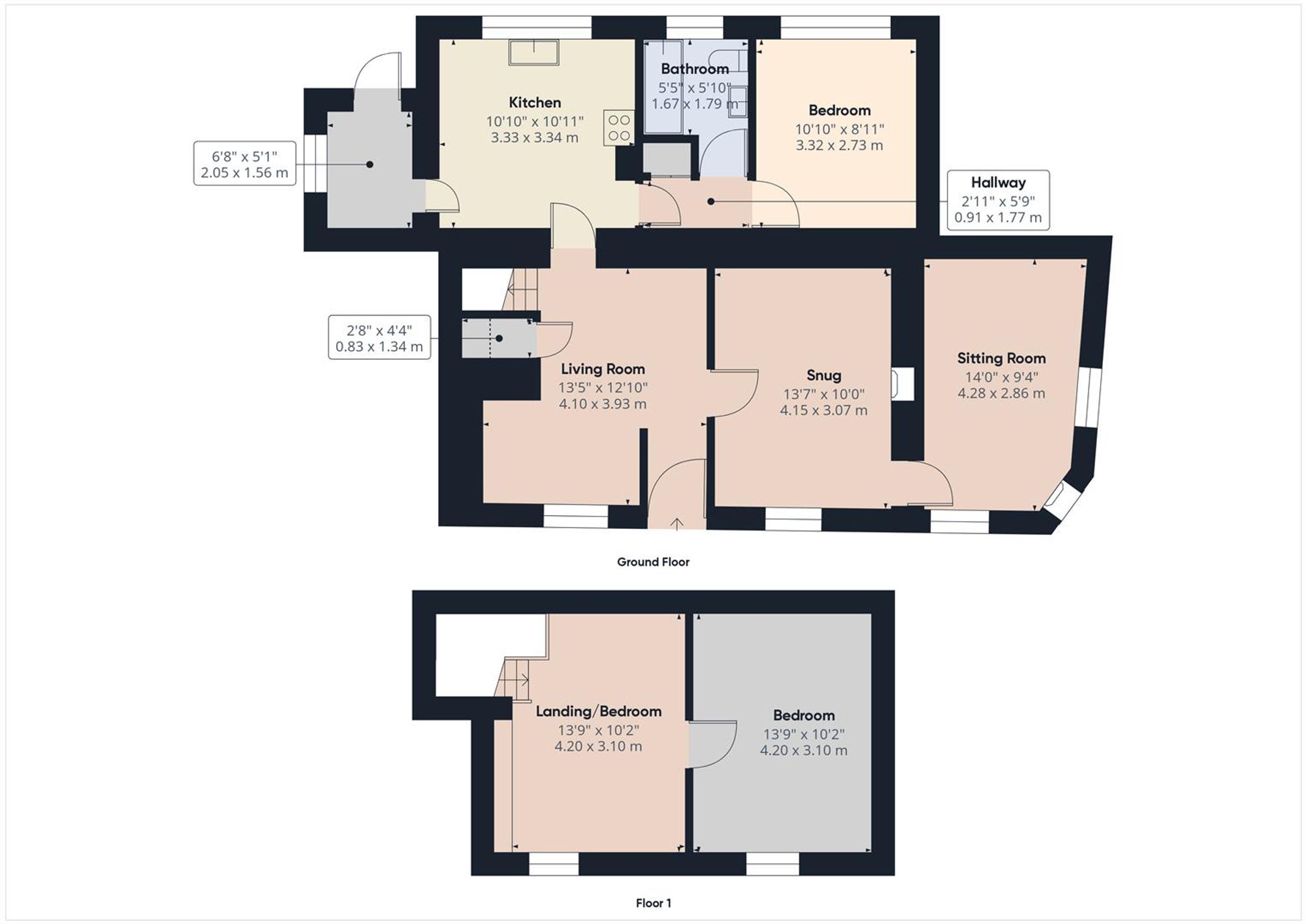 Floorplan for Poppit, Cardigan, SA43
