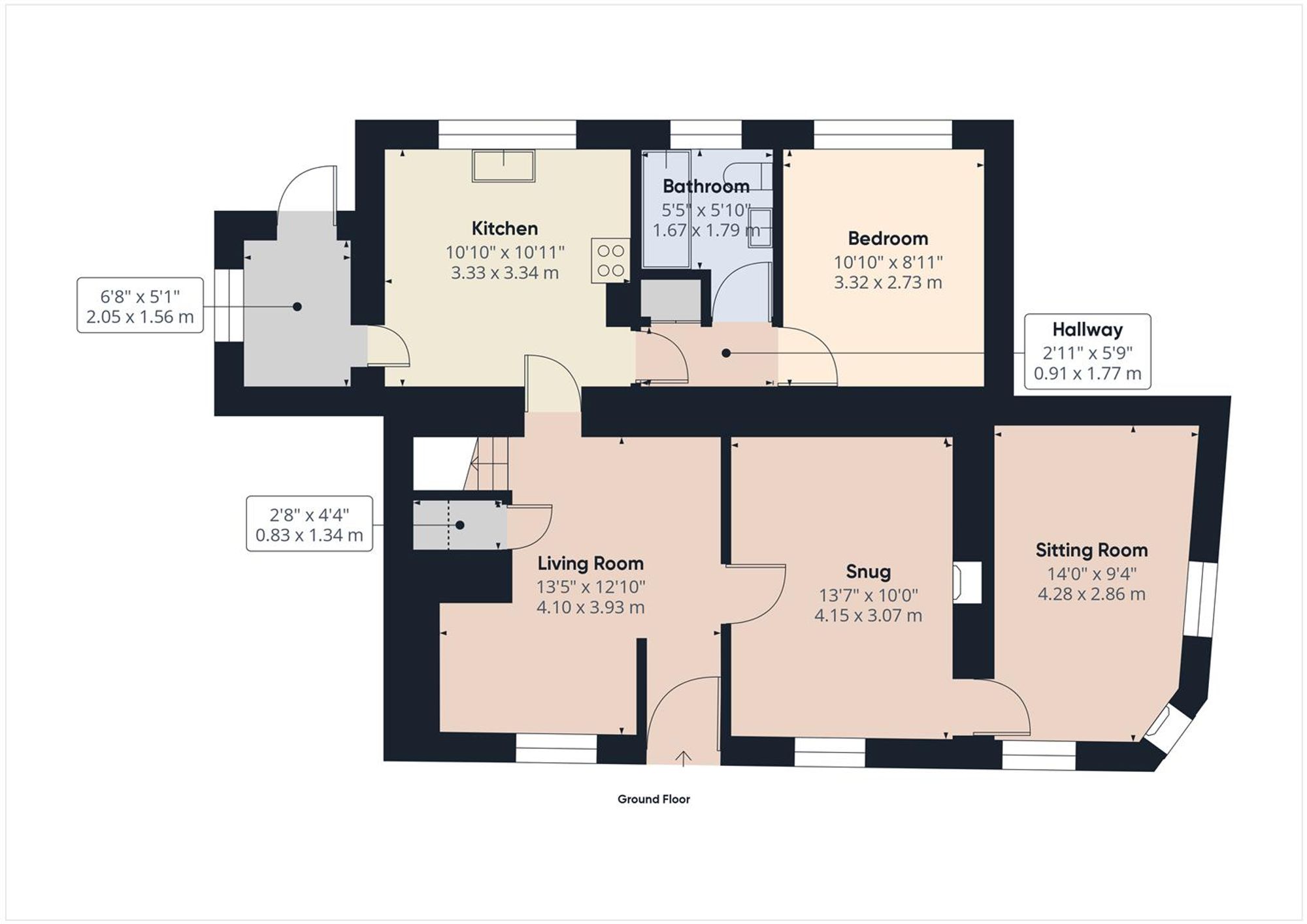 Floorplan for Poppit, Cardigan, SA43