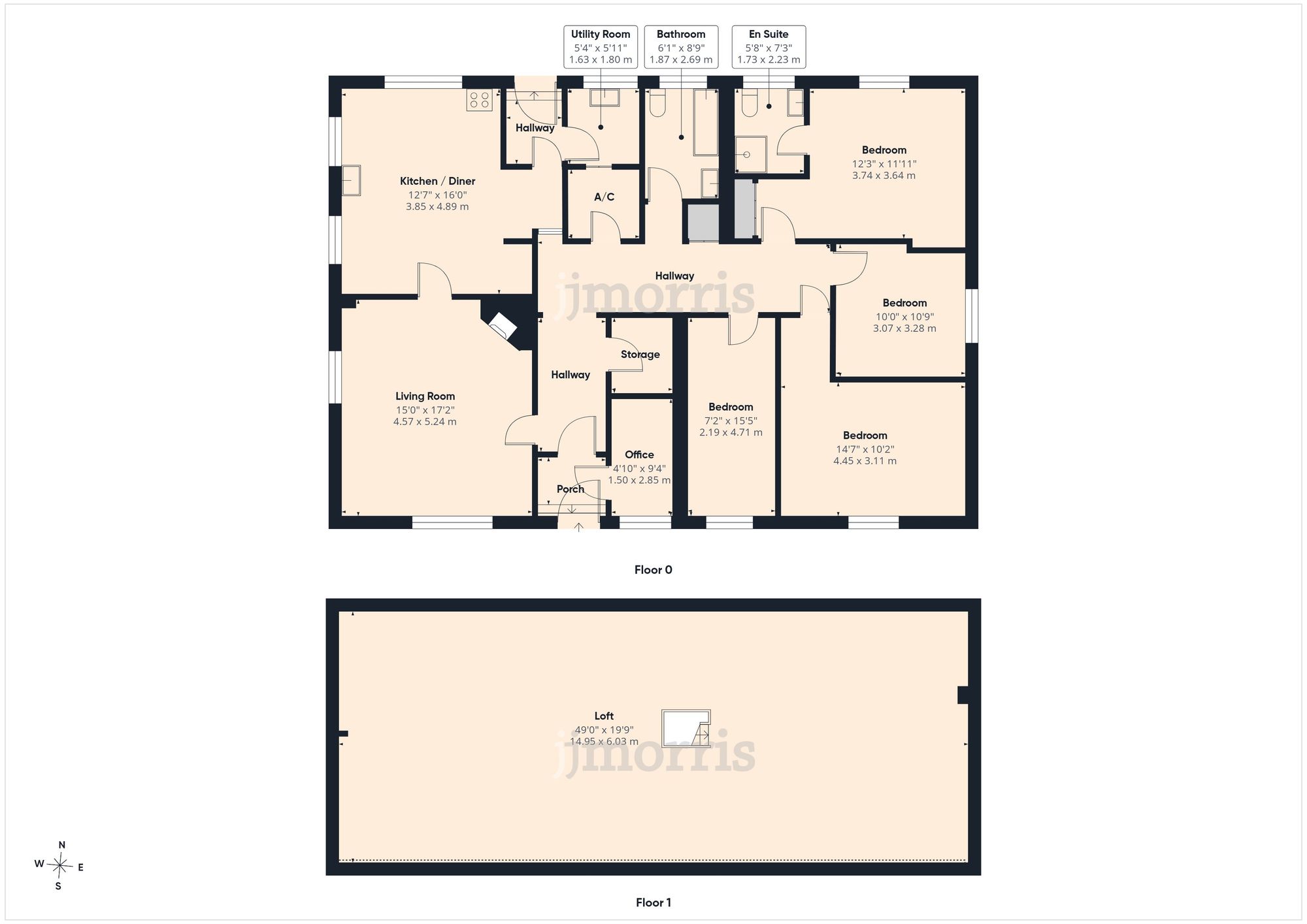 Floorplan for Gower Villa Lane, Clynderwen, SA66