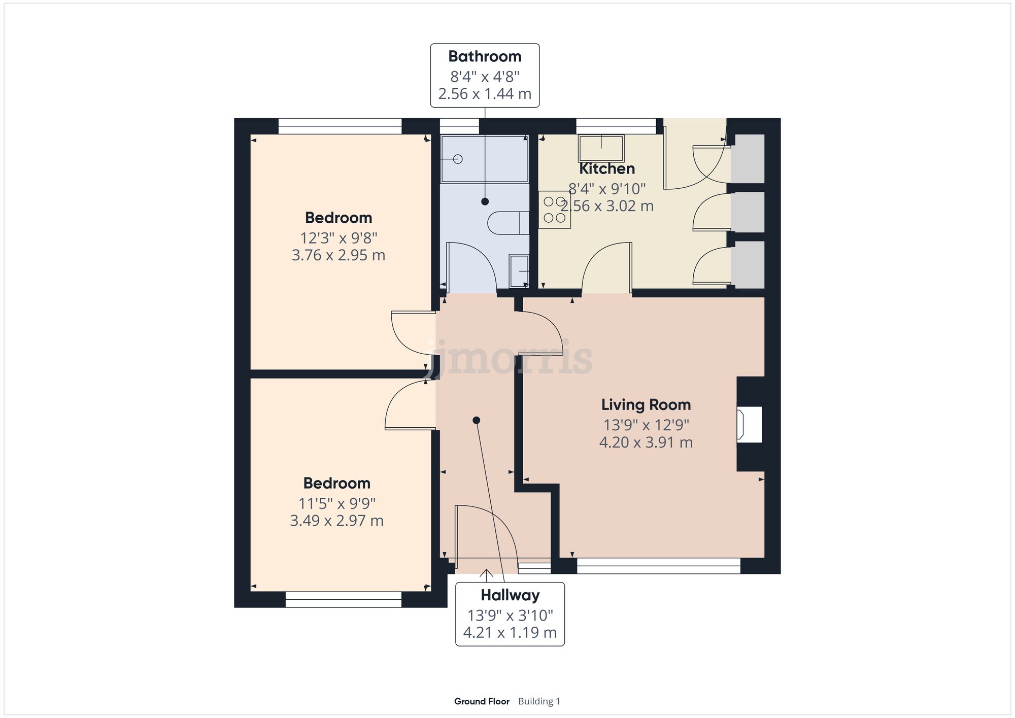 Floorplan for Maesglas, Cardigan, SA43