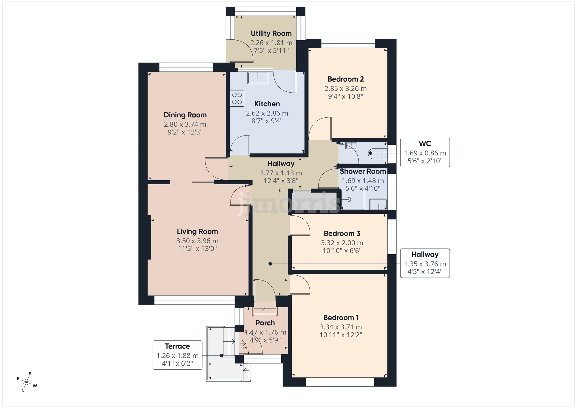 Floorplan for Heol Emrys, Fishguard, SA65