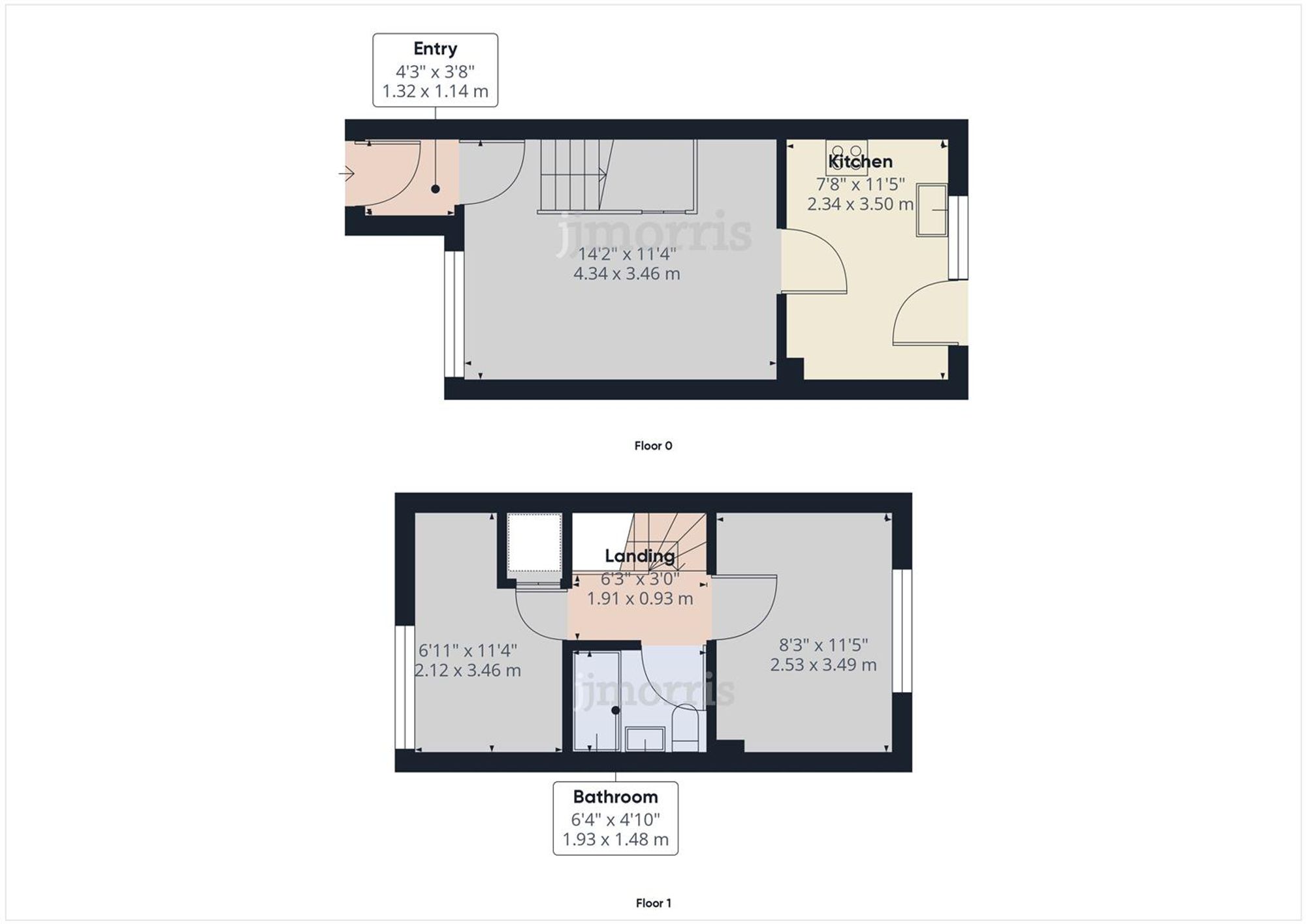Floorplan for Tlysfan, Fishguard, SA65