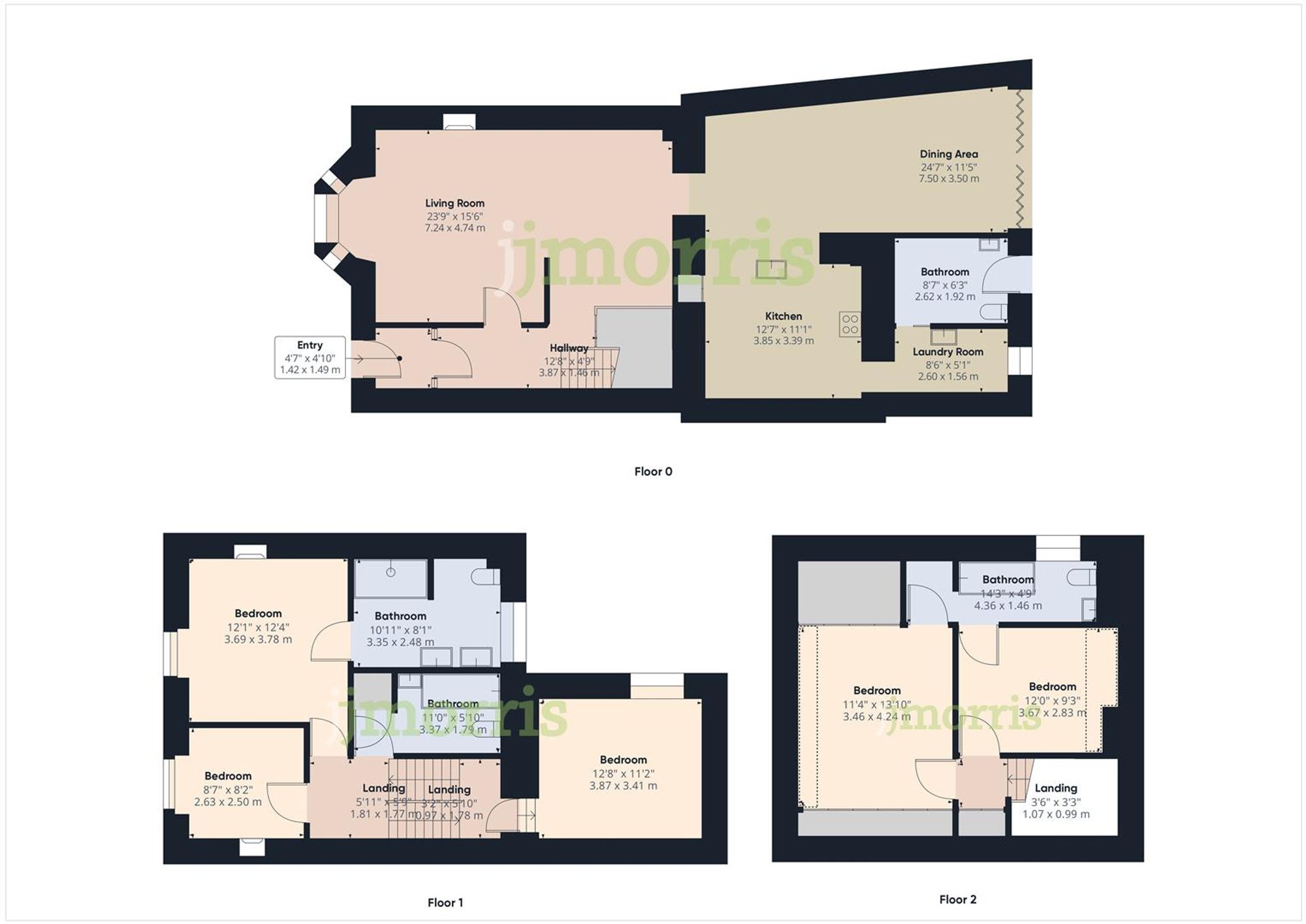 Floorplan for Upper West Street, Newport, SA42