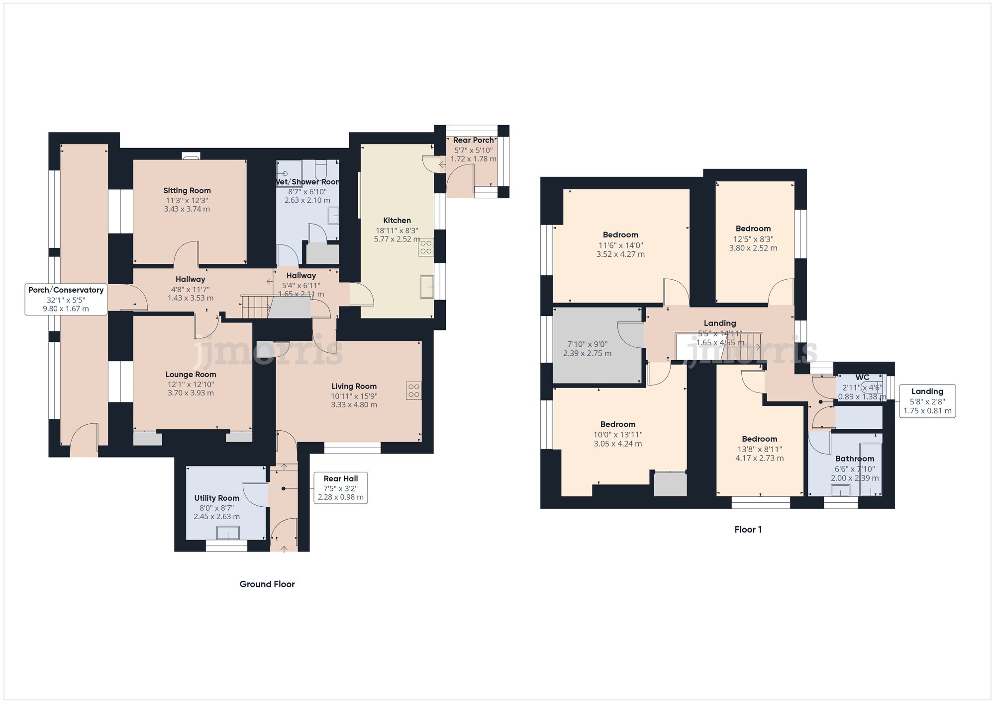 Floorplan for Carnhedryn, Solva, SA62