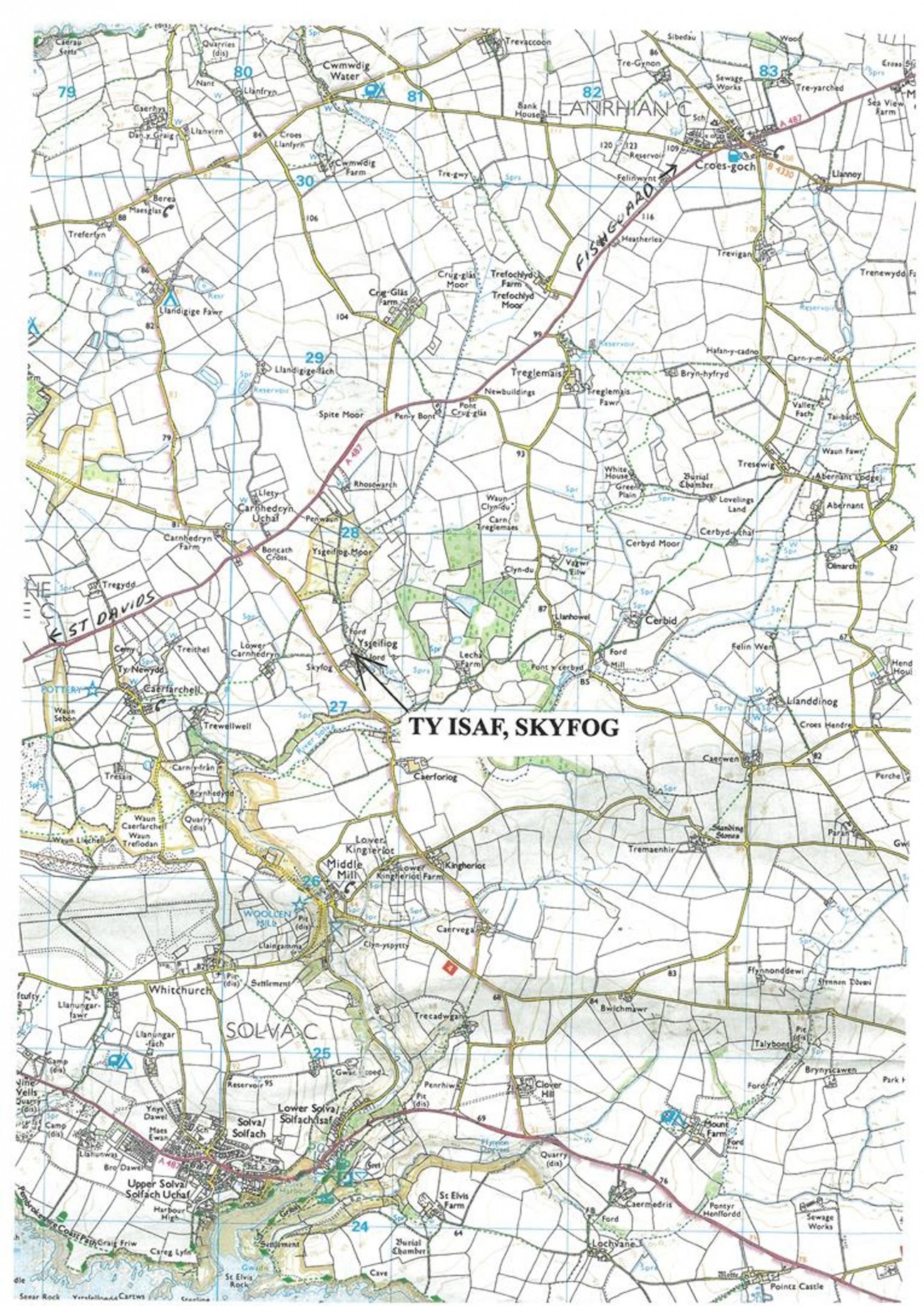 Carnhedryn, Solva, SA62