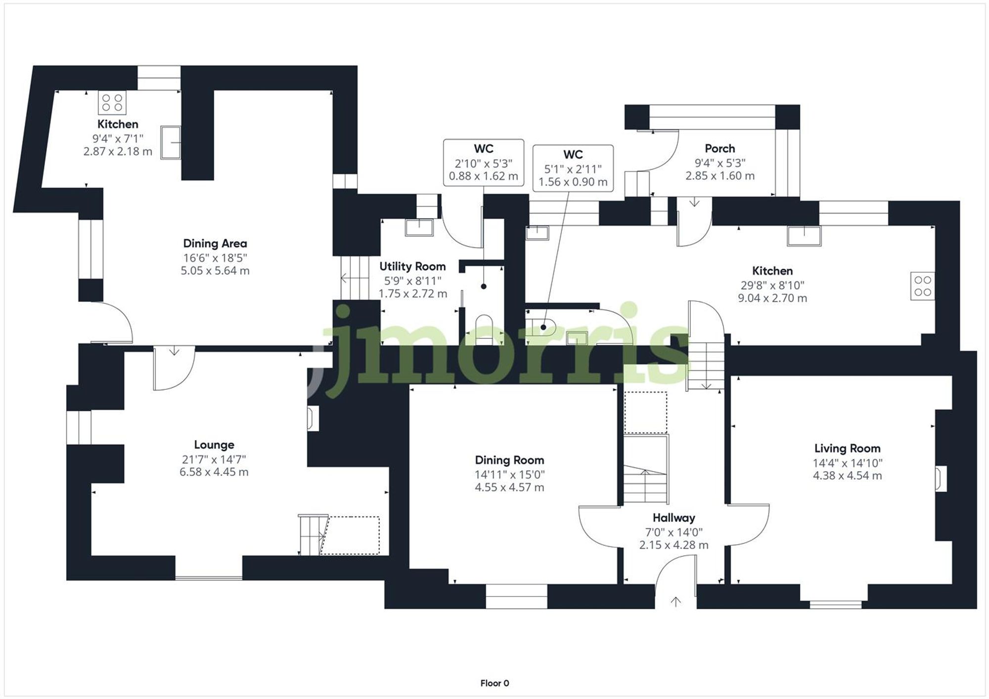 Floorplan for Lampeter Velfrey, Narberth, SA67