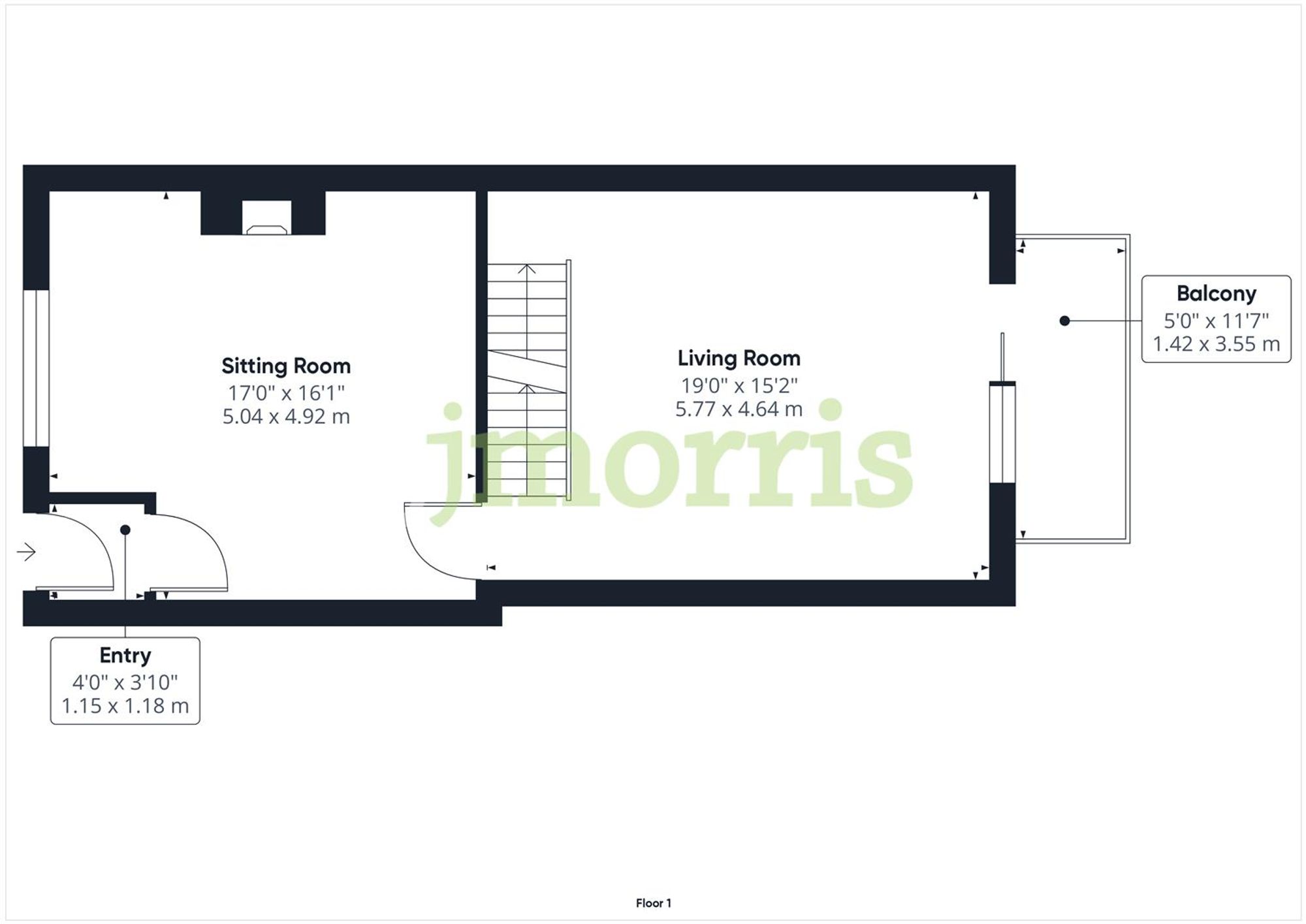 Floorplan for Pilot Street, St. Dogmaels, SA43