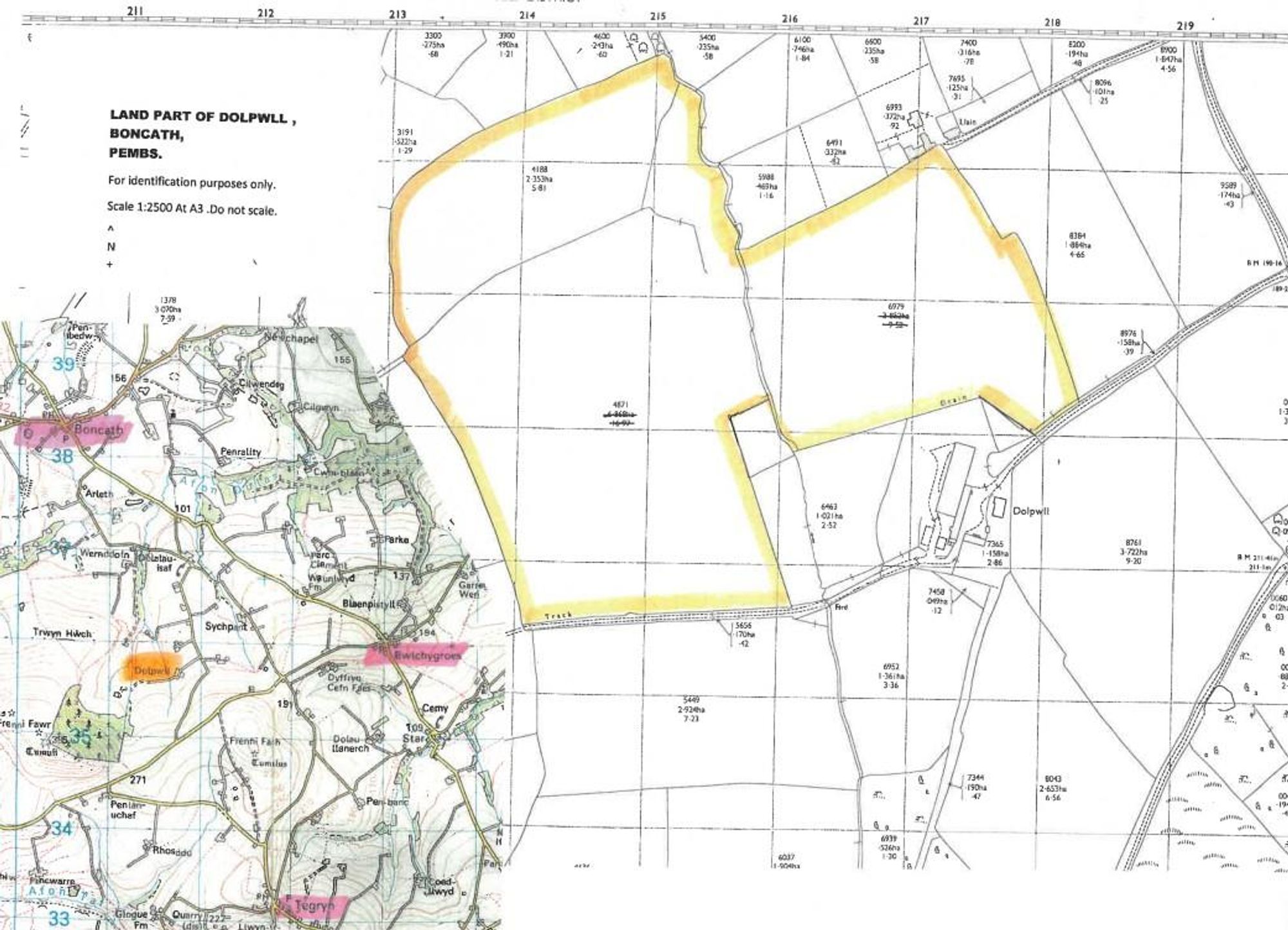 Floorplan for Land At Dolpwll, Boncath, SA37