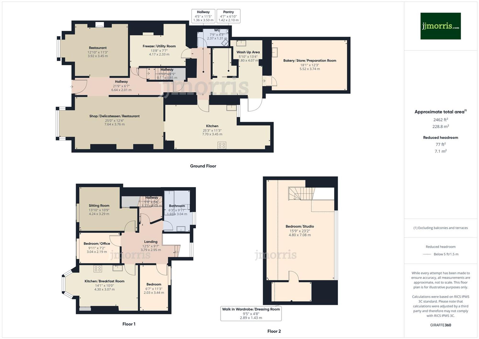 Floorplan for Market Street, Fountain House Market Street, SA42