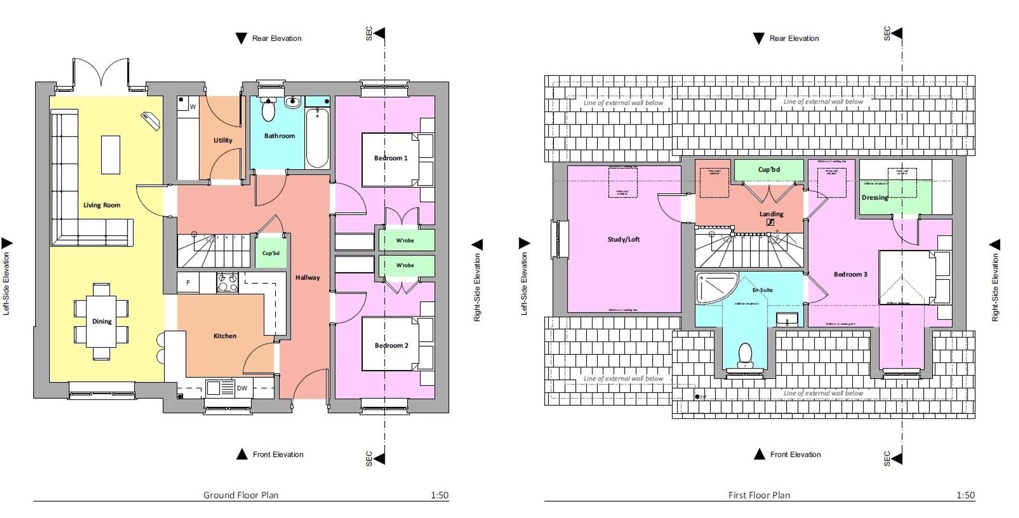 Floorplan for Bryn Y Mor Lane, Fishguard, SA65