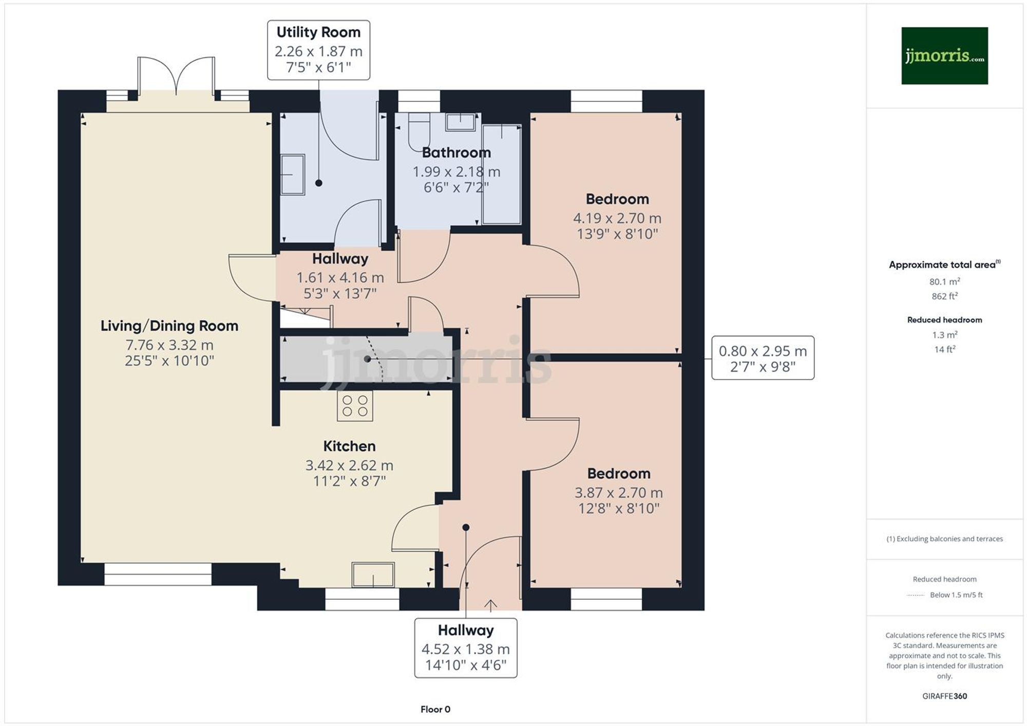 Floorplan for Bryn Y Mor Lane, Fishguard, SA65