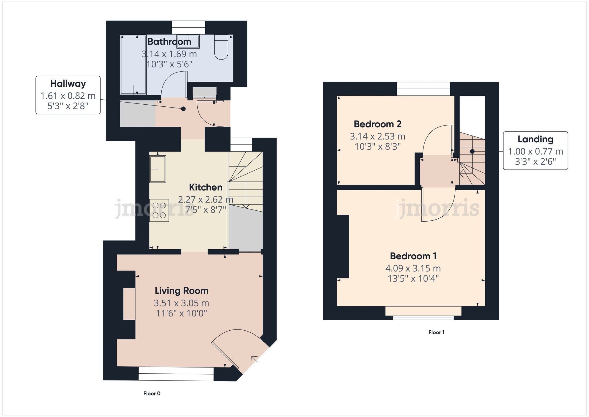 Floorplan for Harbour Village, Goodwick, SA64