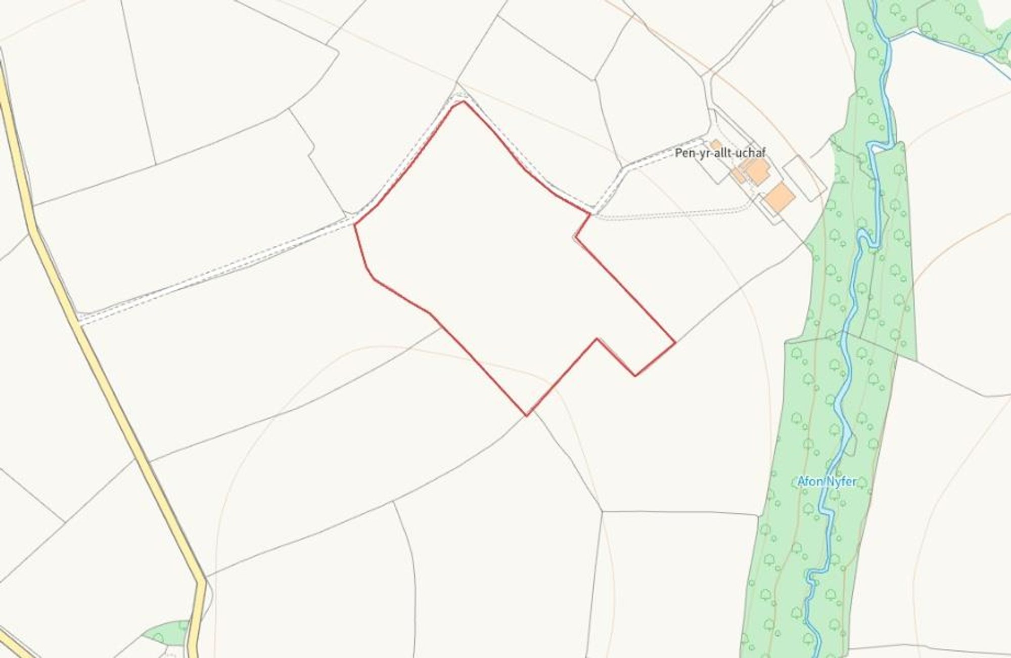 Floorplan for Penyrallt Uchaf, Crymych, SA41