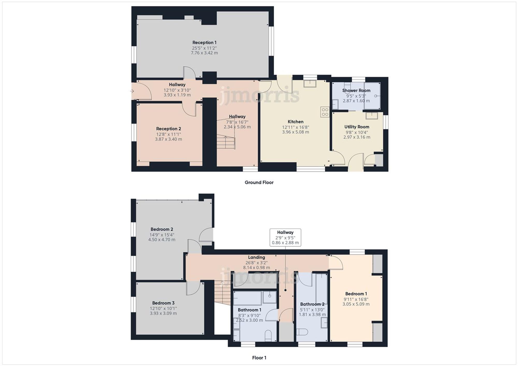 Floorplan for 1 Honeyborough Green, Neyland, SA73
