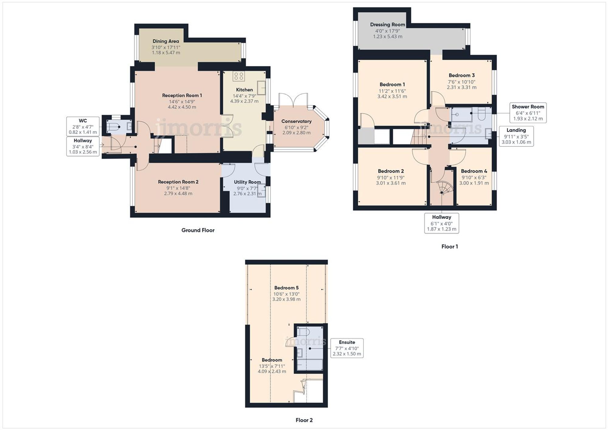 Floorplan for Tudor Gardens, Merlins Bridge, SA61