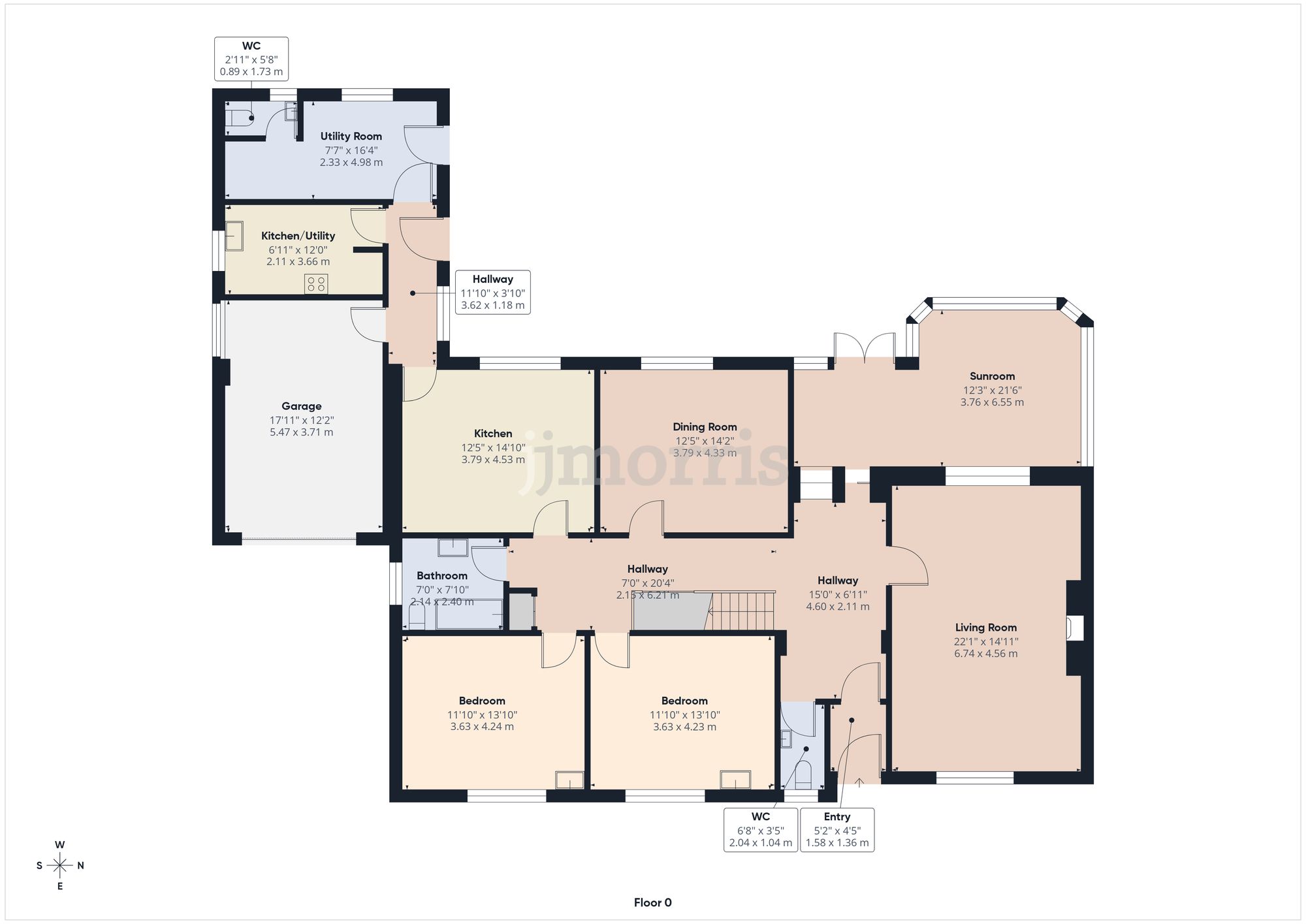 Floorplan for Park Place, Cardigan, SA43