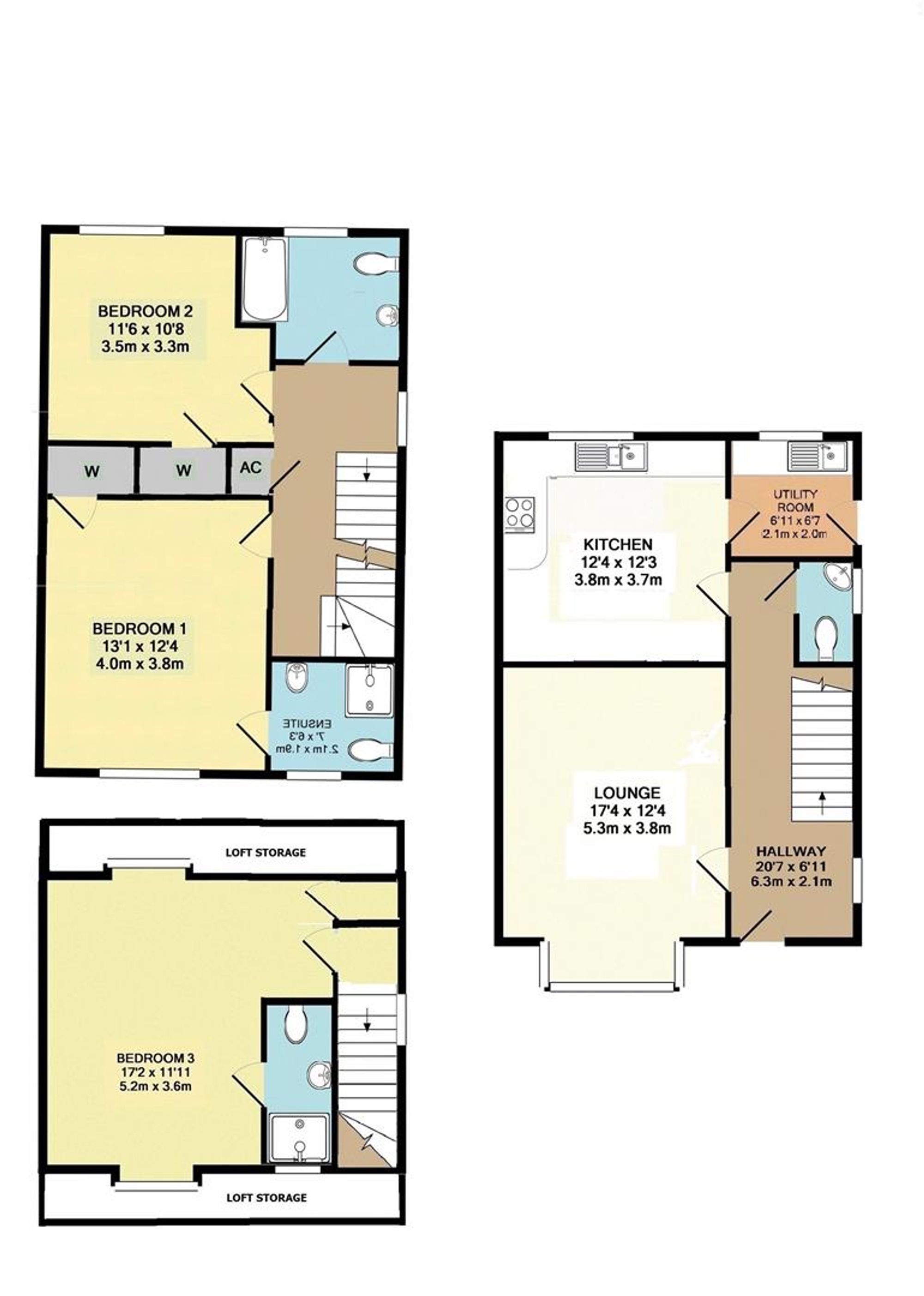 Floorplan for Knights Court, Templeton, SA67
