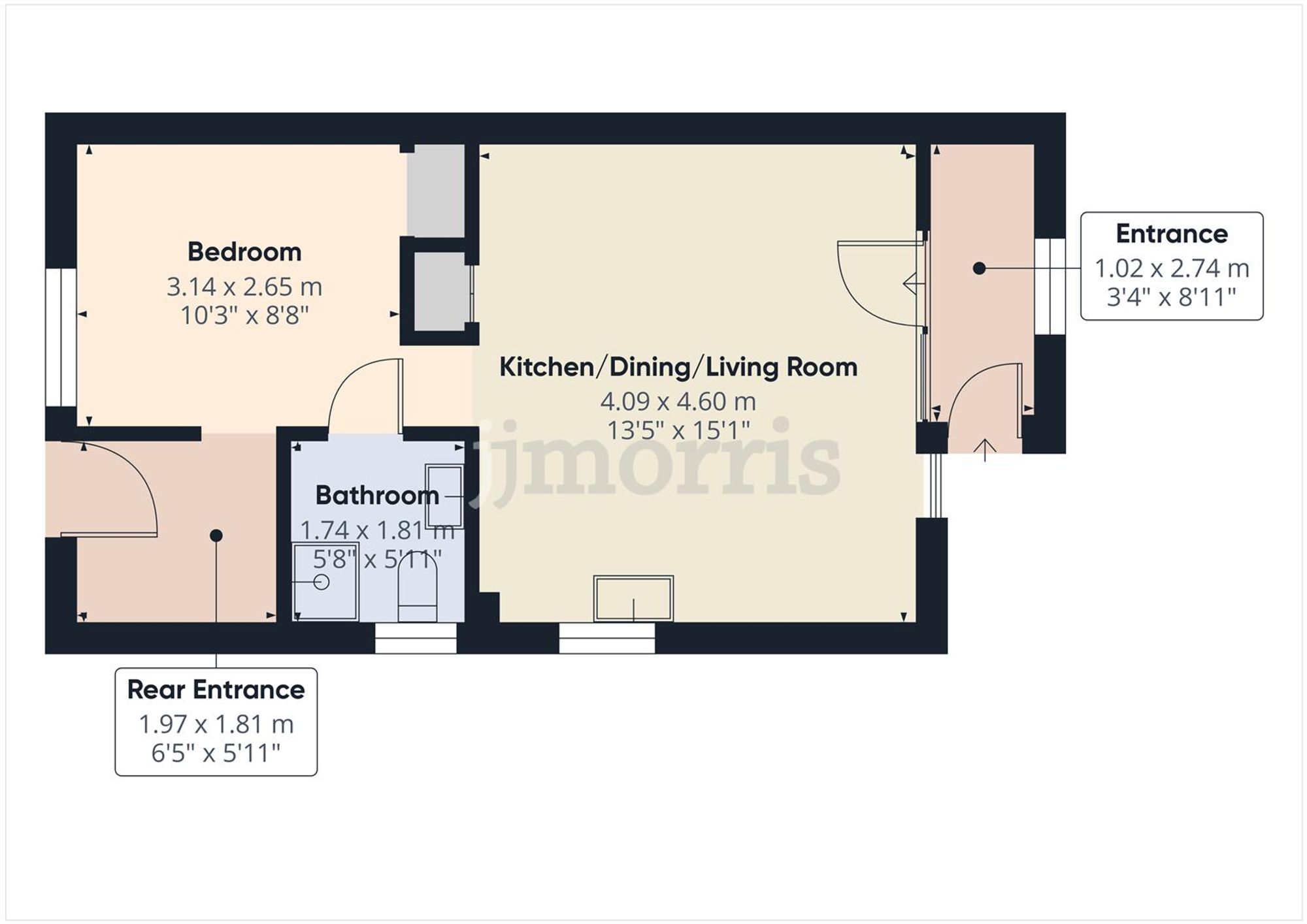 Floorplan for St. Dogmaels, Cardigan, SA43