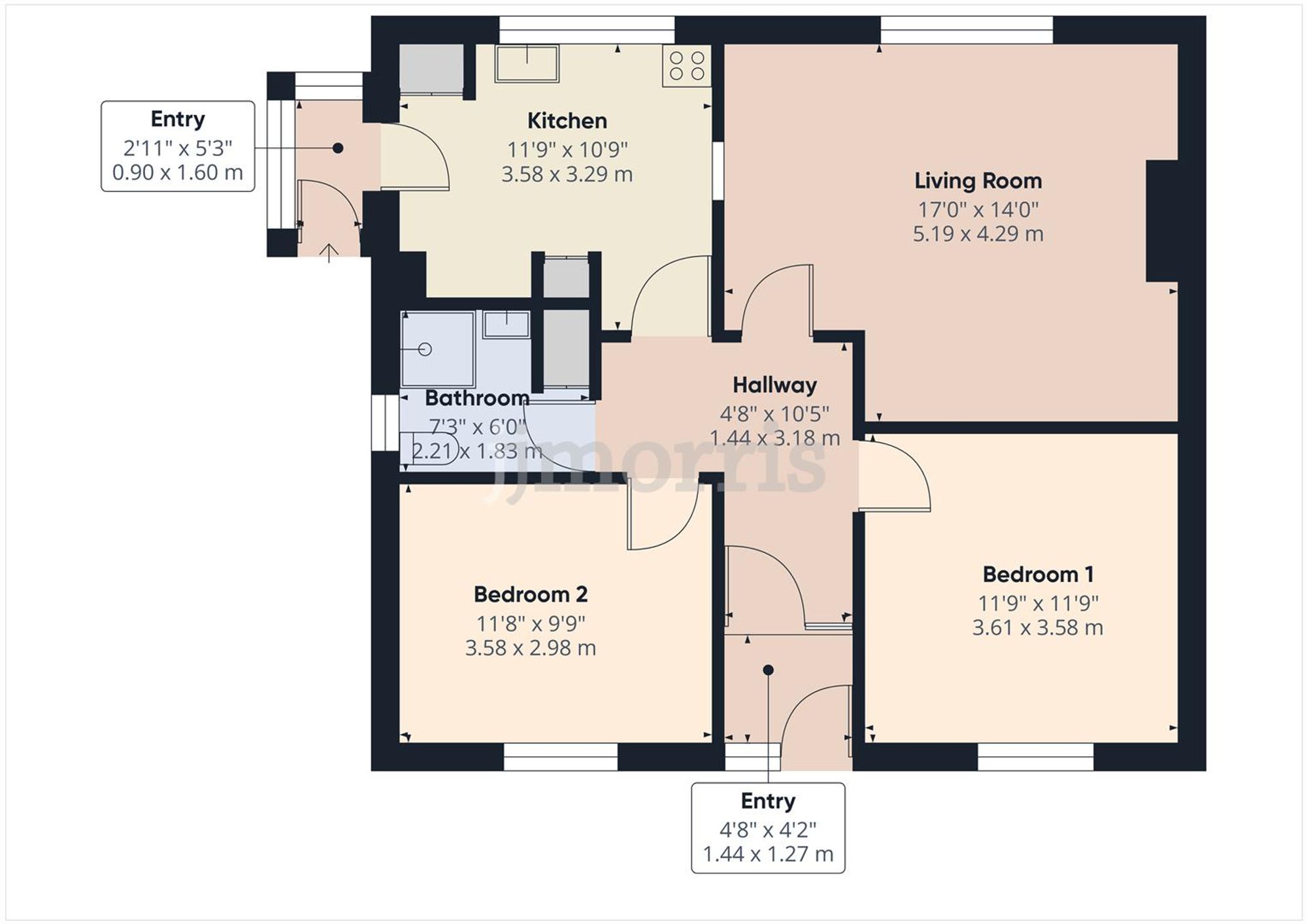 Floorplan for Spittal, Haverfordwest, SA62