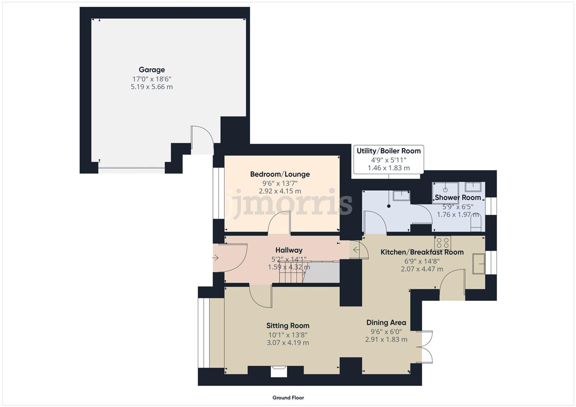 Floorplan for Feidr Brenin, Newport, SA42