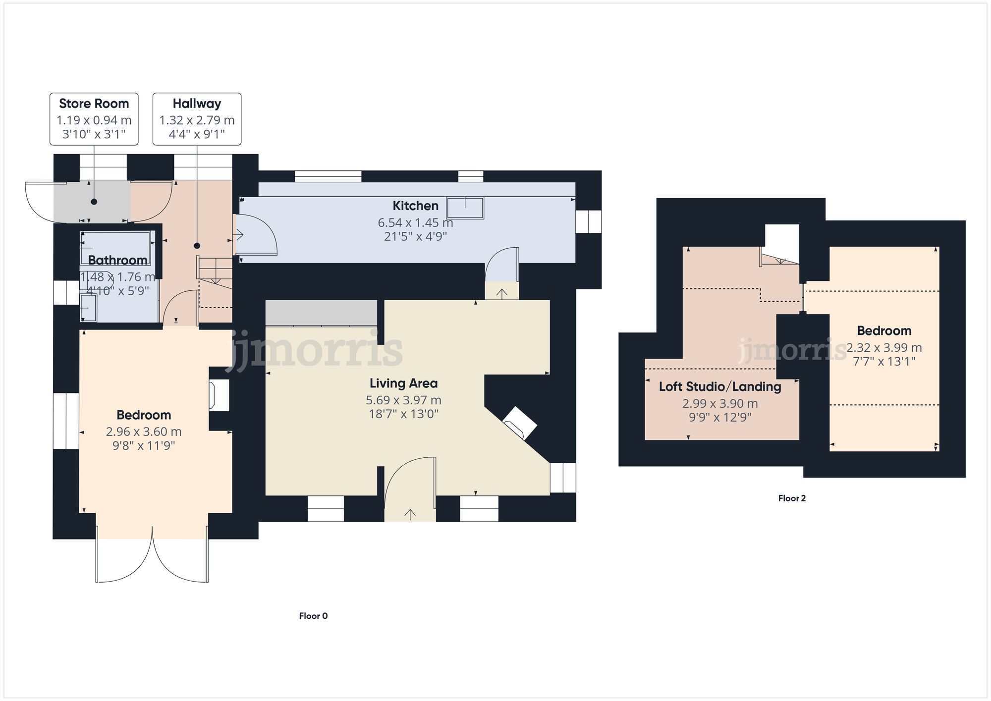 Floorplan for Pontfaen, Fishguard, SA65
