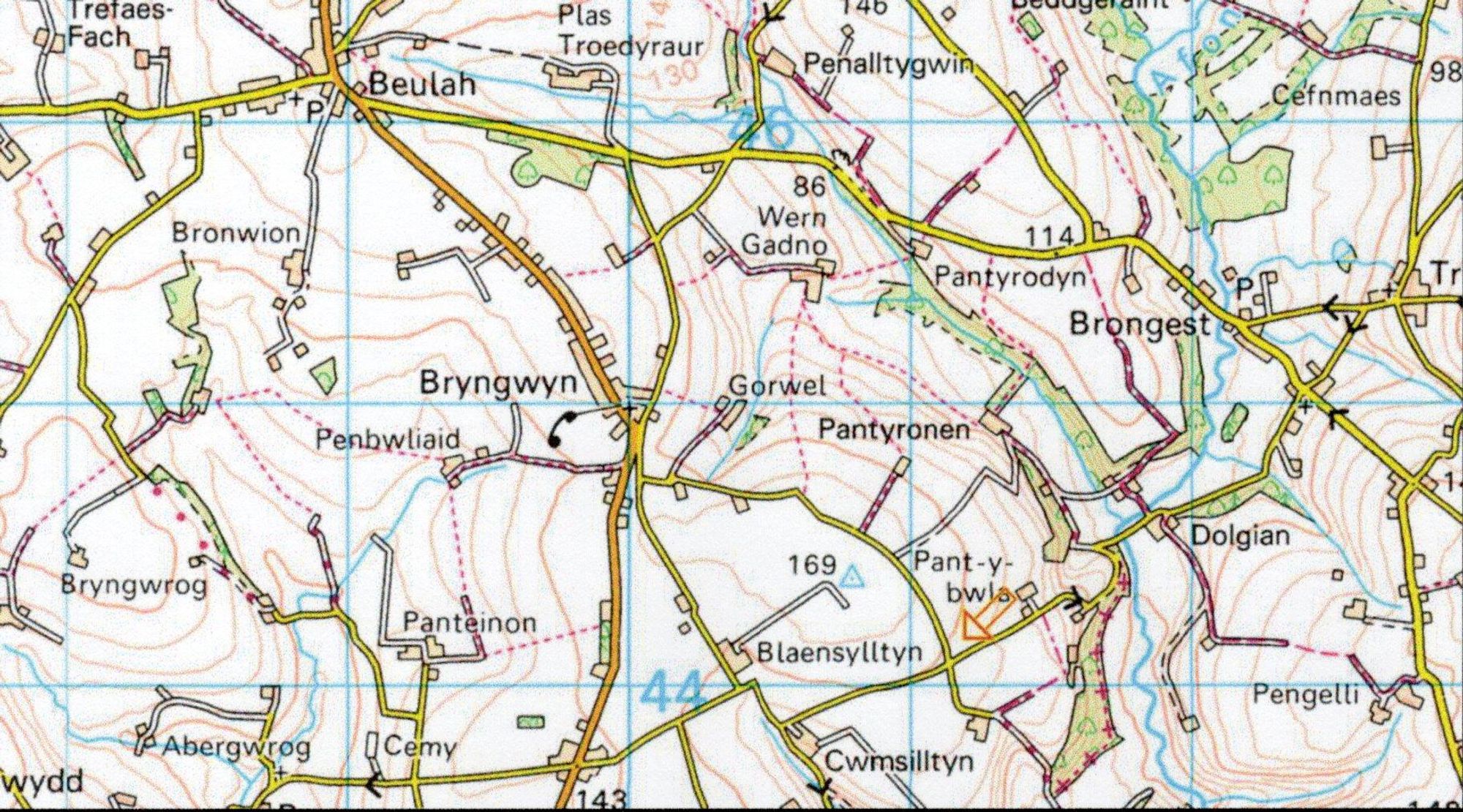 Floorplan for Dolgoch, Brongest, SA38