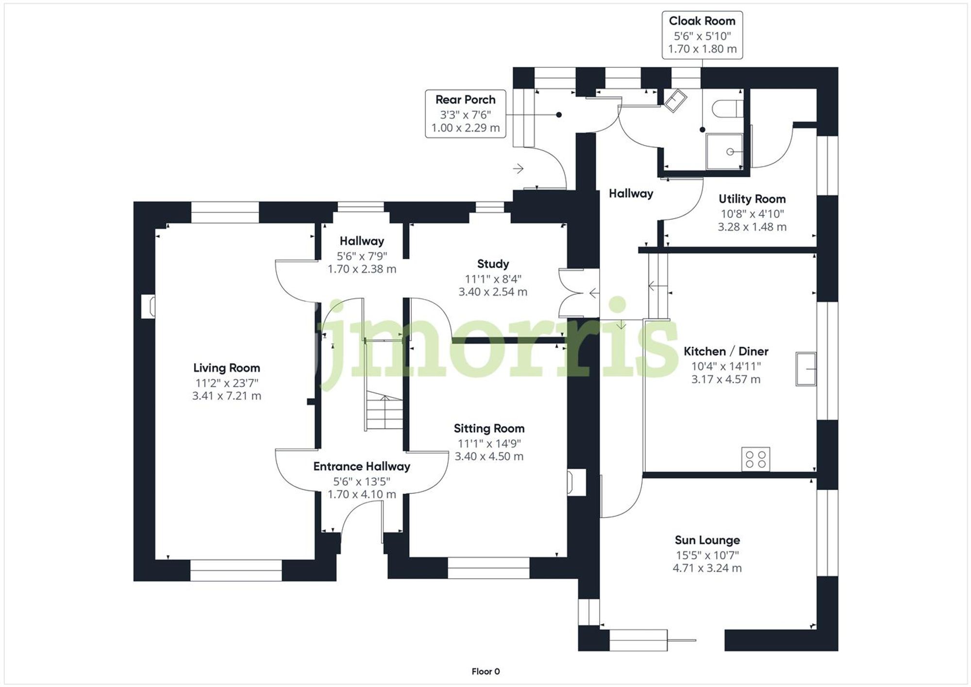 Floorplan for Bwlchnewydd Road, Laugharne, SA33