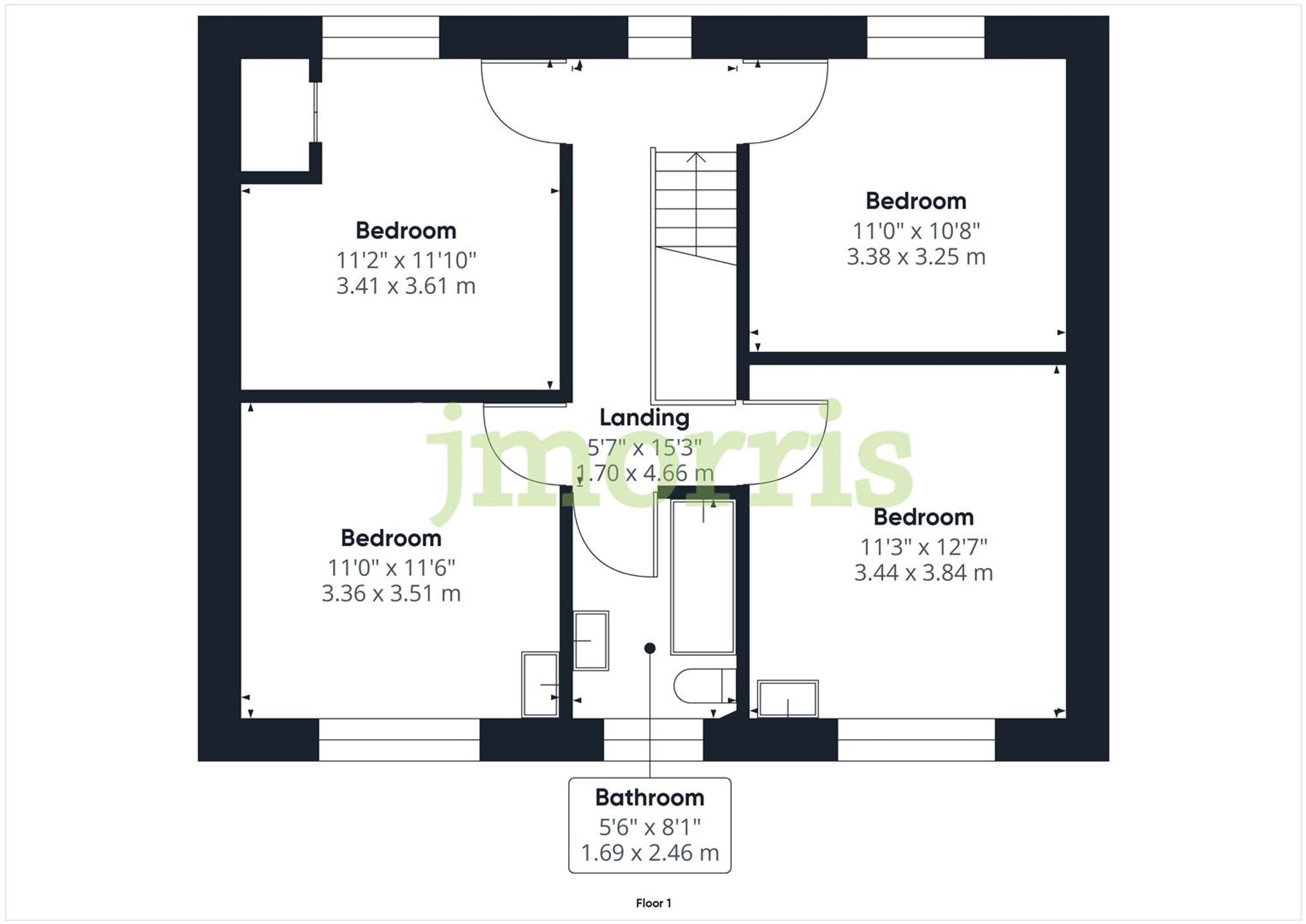 Floorplan for Bwlchnewydd Road, Laugharne, SA33