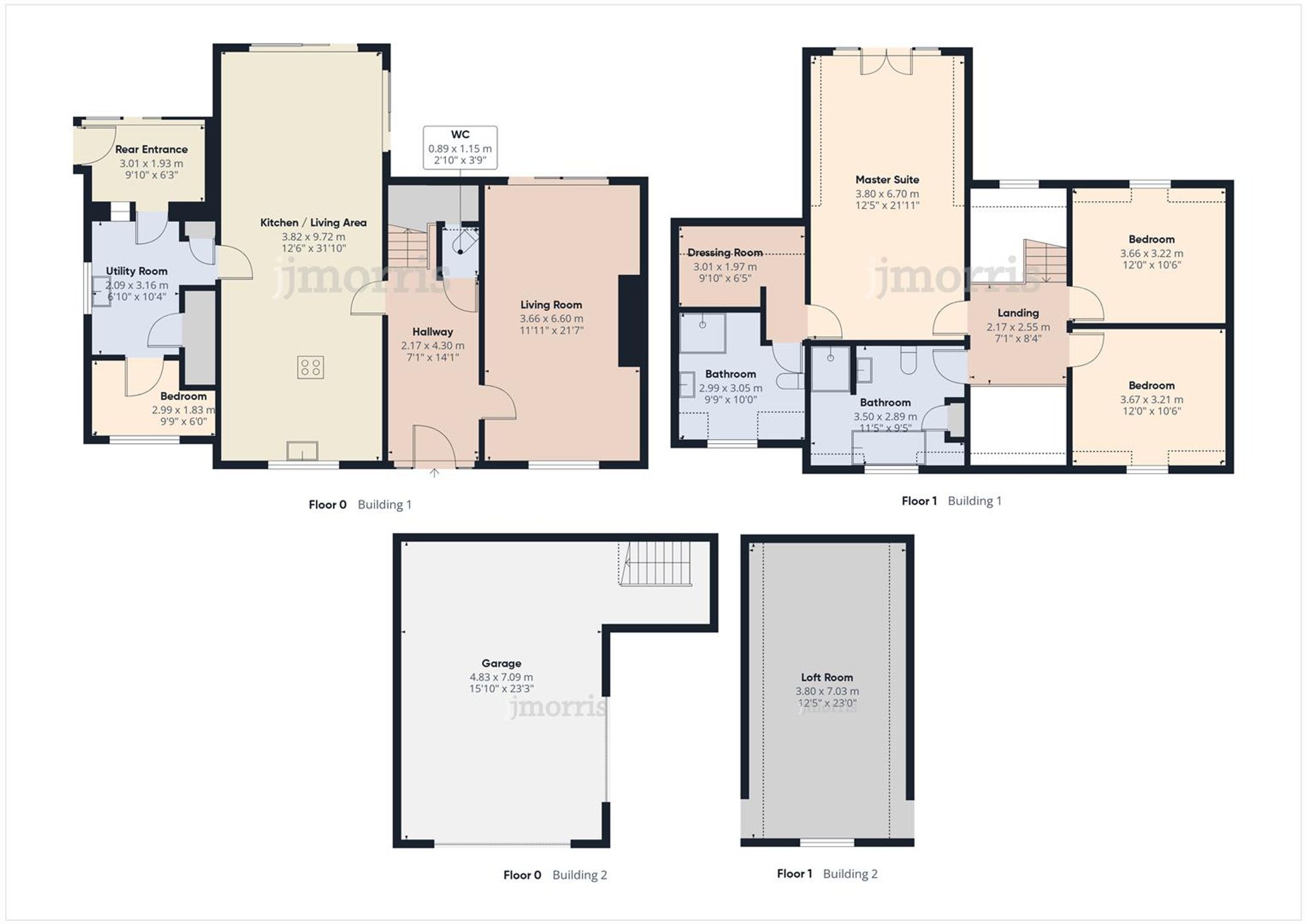 Floorplan for Ferwig, Cardigan, SA43